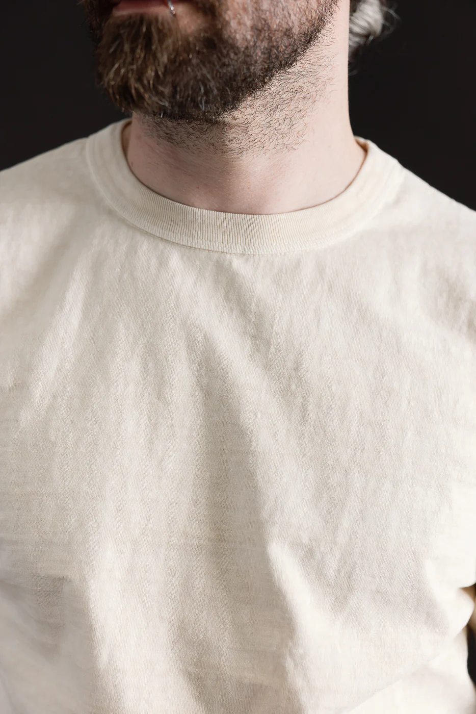 "Fallen Cotton" Midweight Tee Short Sleeve - PD Cream - Image 15