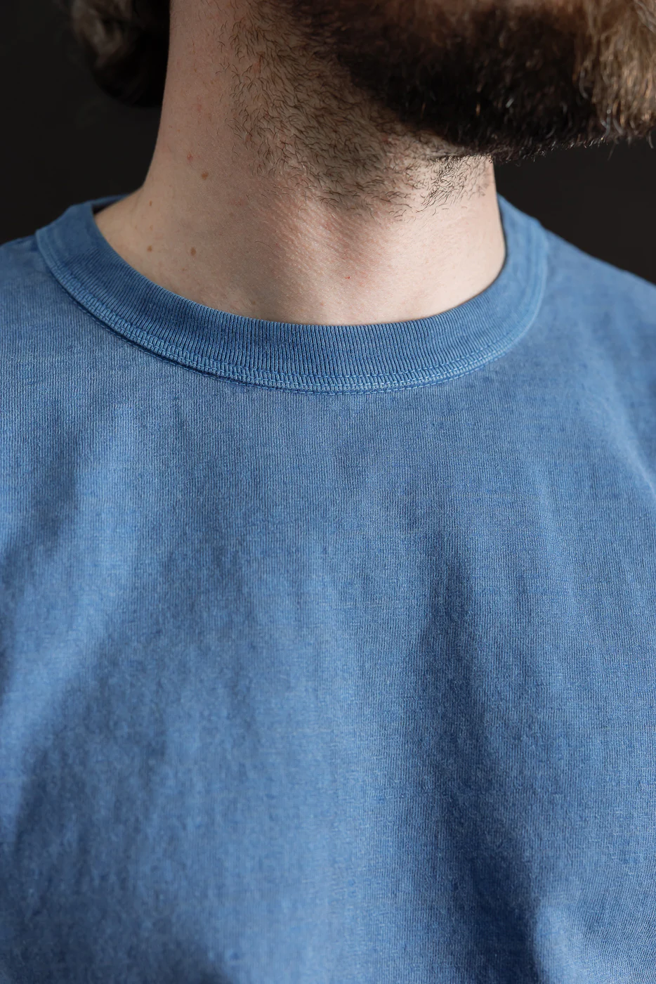 "Fallen Cotton" Midweight Tee Short Sleeve - PD Light Indigo - Image 16
