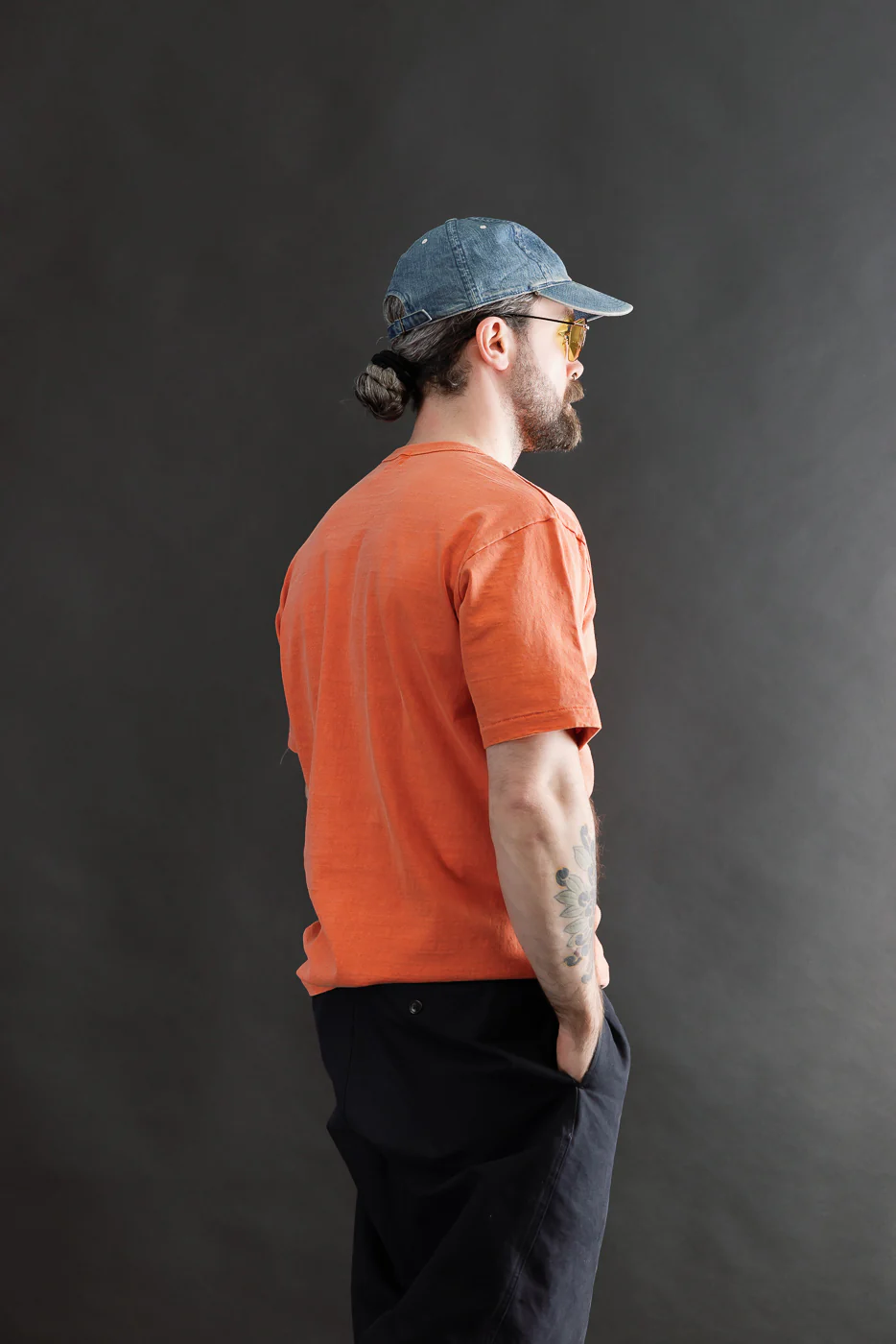 "Fallen Cotton" Midweight Tee Short Sleeve - PD Orange - Image 11