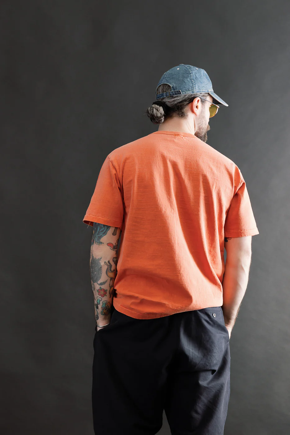 "Fallen Cotton" Midweight Tee Short Sleeve - PD Orange - Image 12