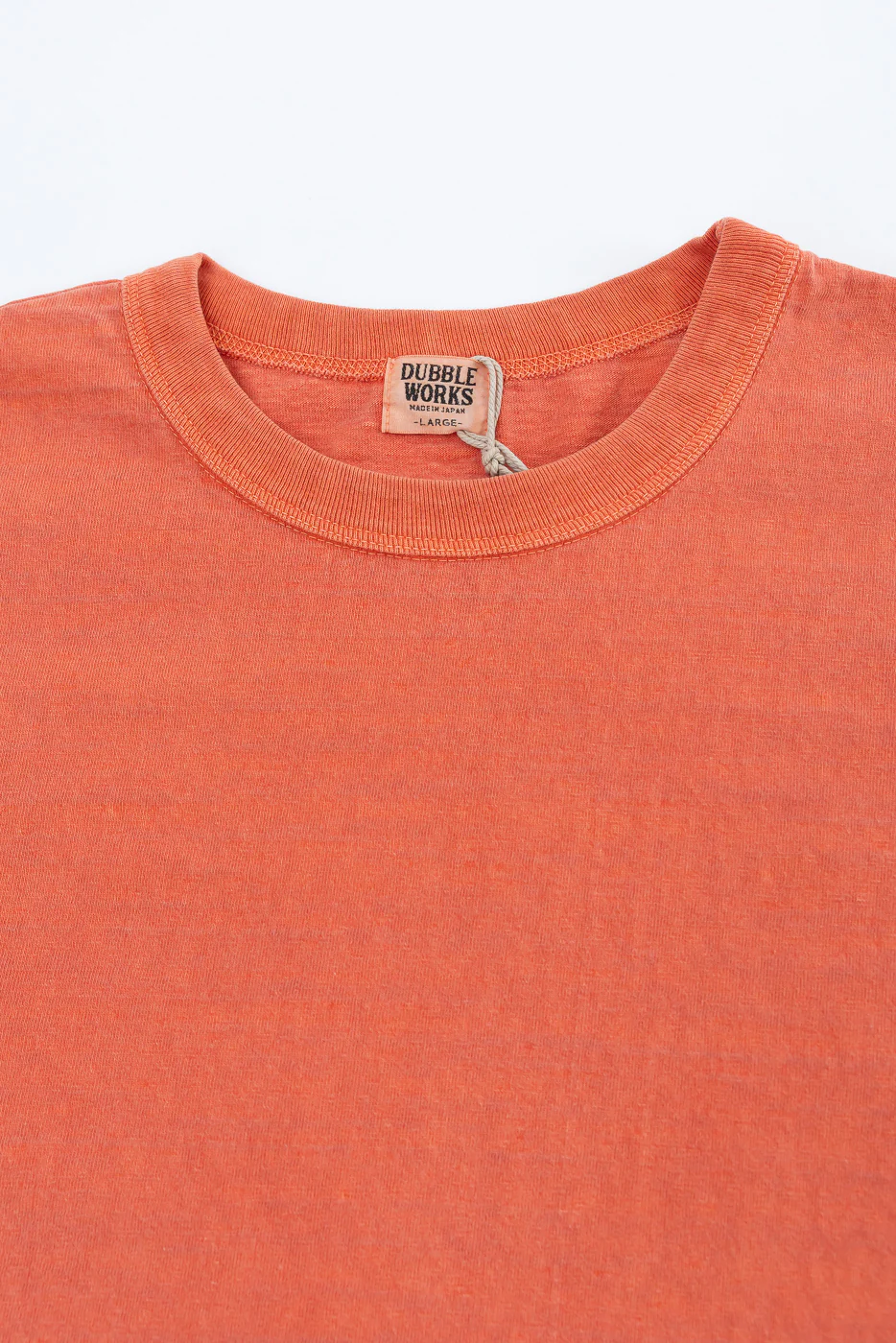 "Fallen Cotton" Midweight Tee Short Sleeve - PD Orange - Image 2