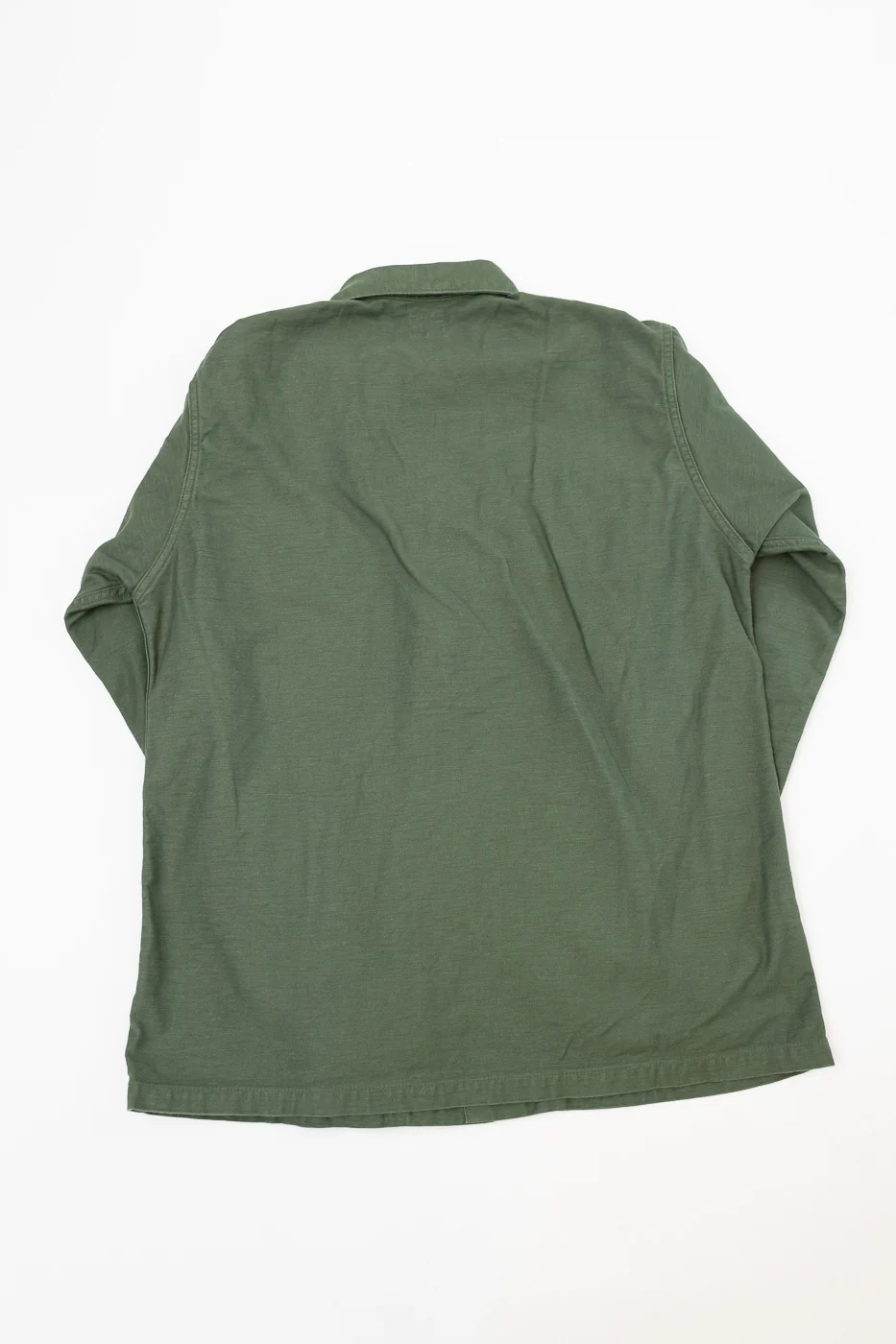 03-8045-16 - Fatigue Shirt Reverse Sateen - Olive - Image 5