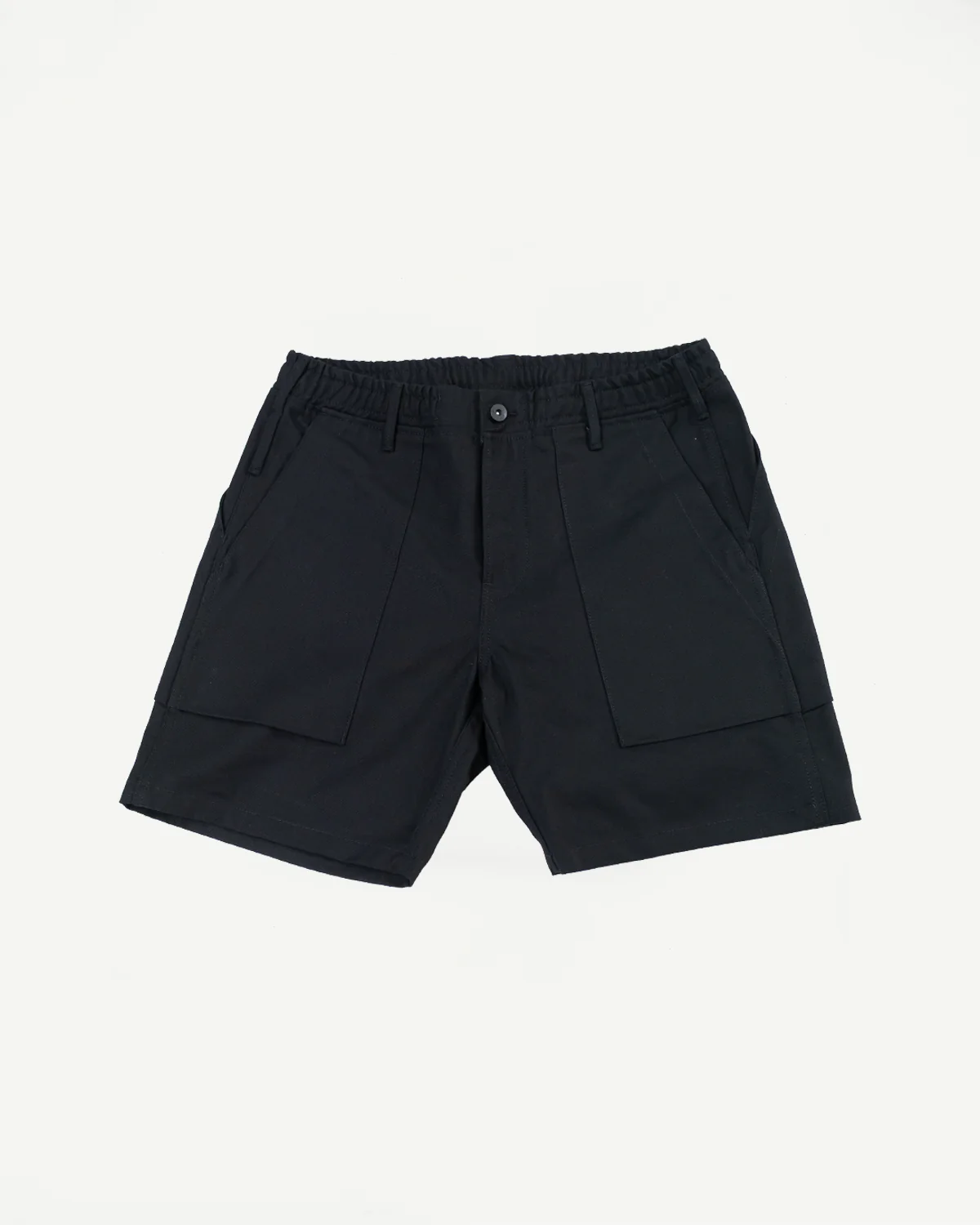 Fatigue Shorts - Black Canvas