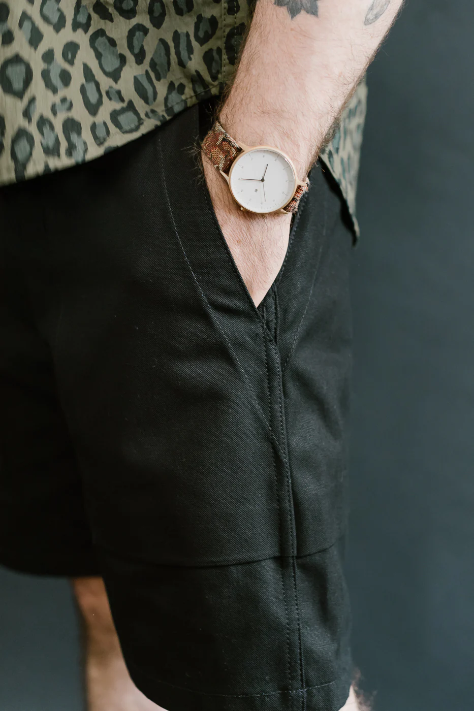 Fatigue Shorts - Black Canvas - Image 18