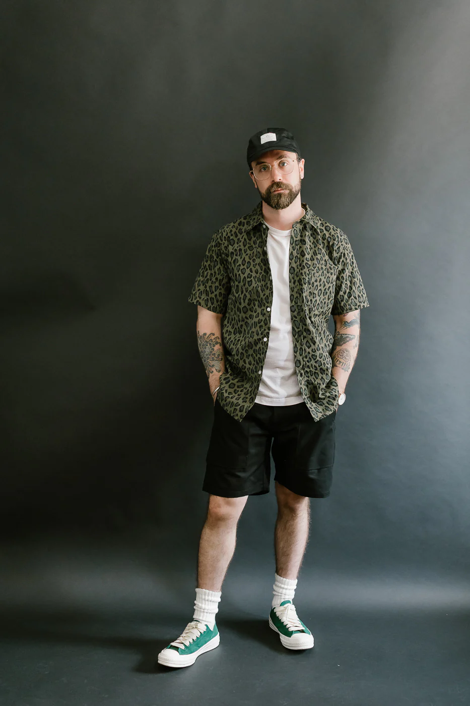 Fatigue Shorts - Black Canvas - Image 6