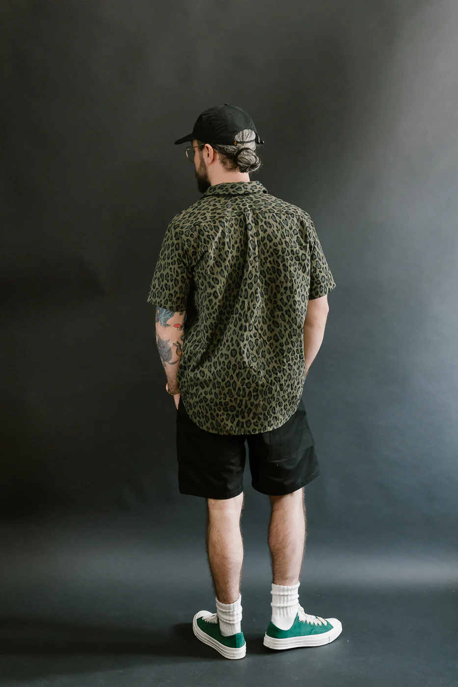 Fatigue Shorts - Black Canvas - Image 8