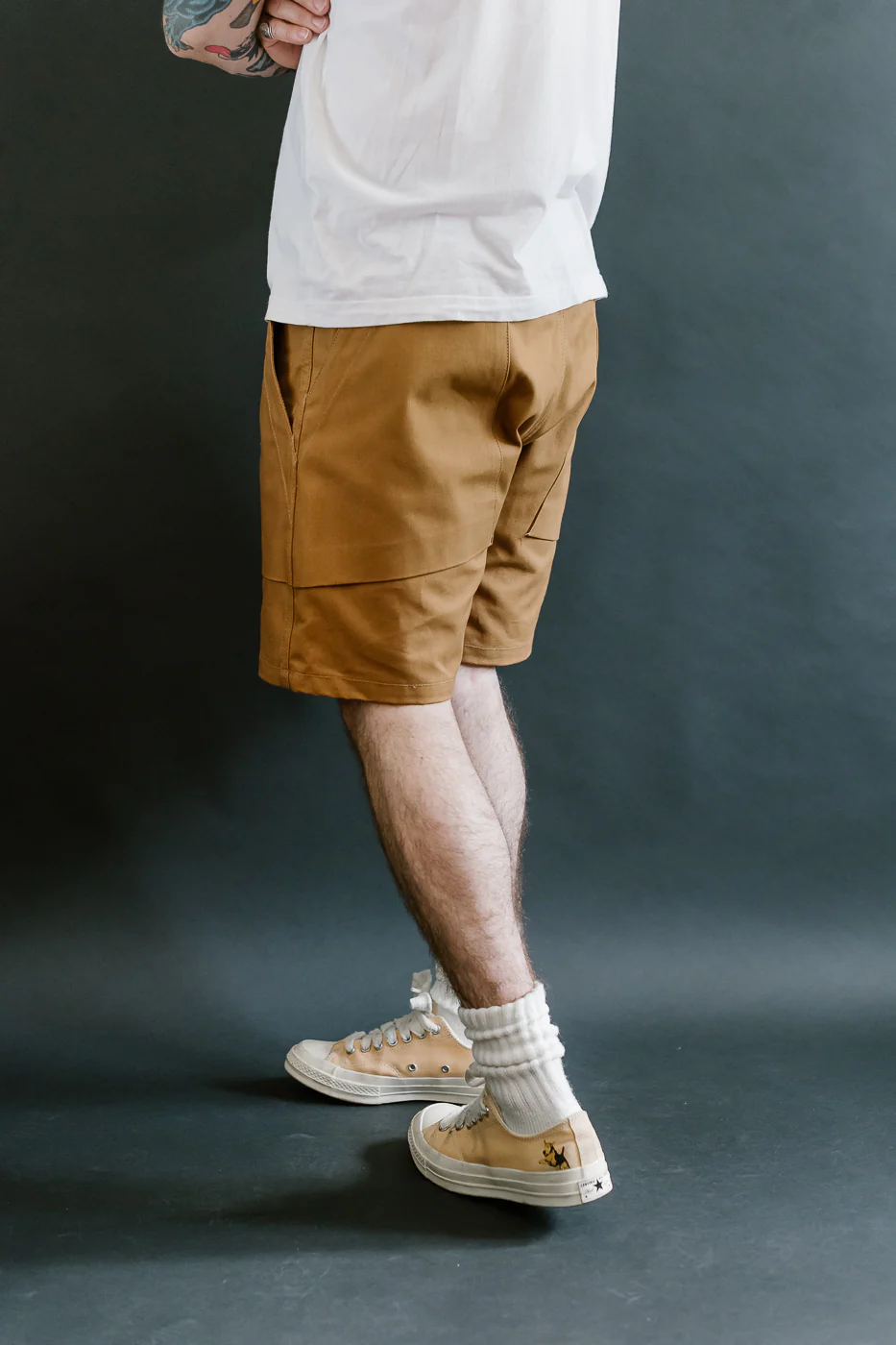 Fatigue Shorts - Camel Canvas - Image 12