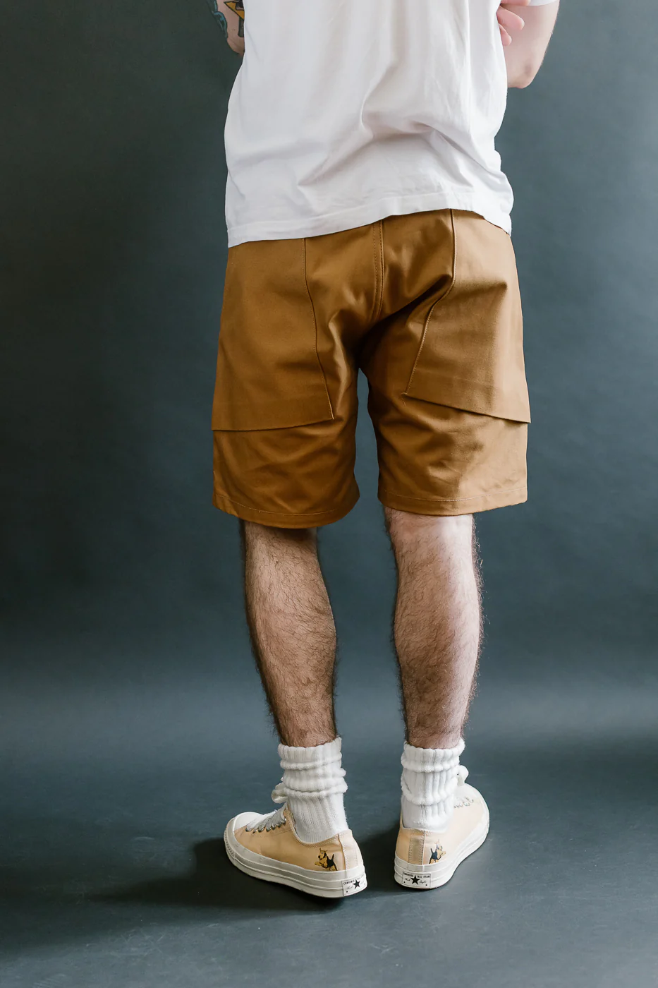 Fatigue Shorts - Camel Canvas - Image 13