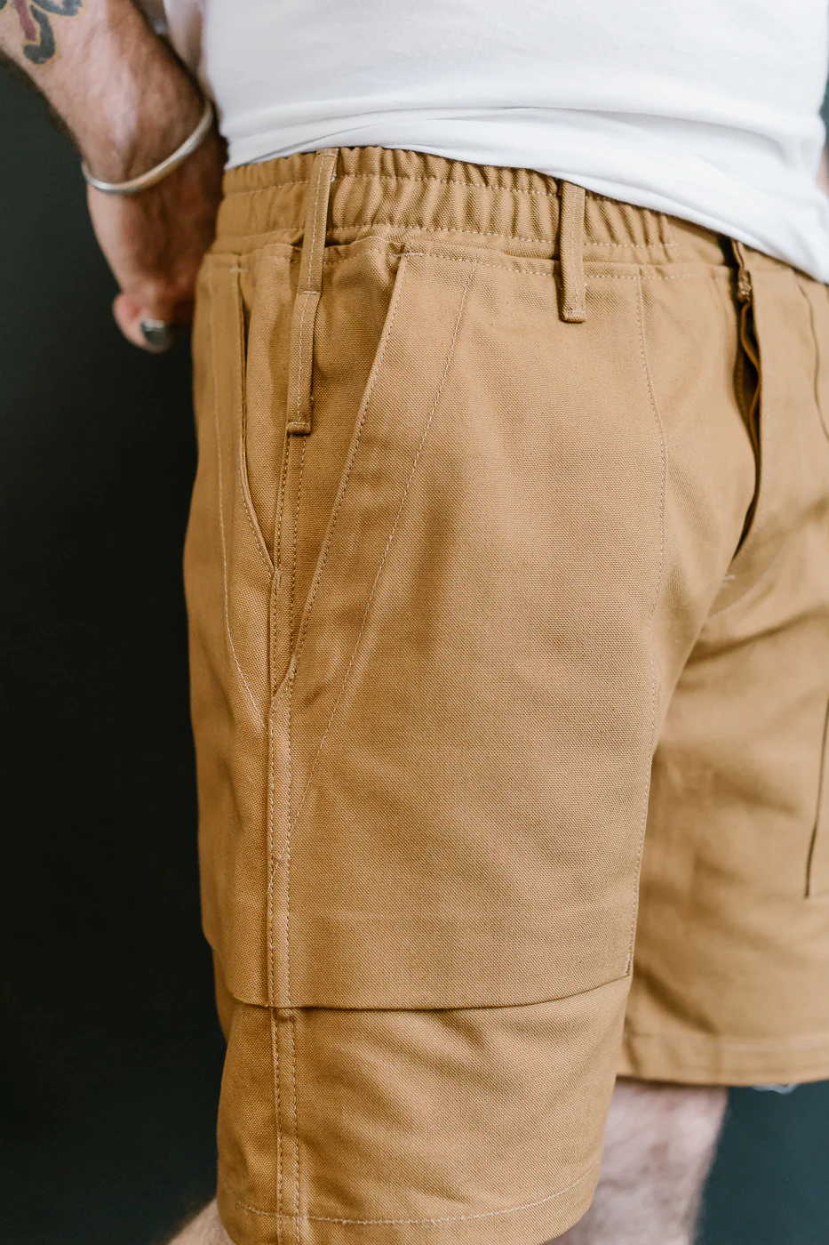 Fatigue Shorts - Camel Canvas - Image 17