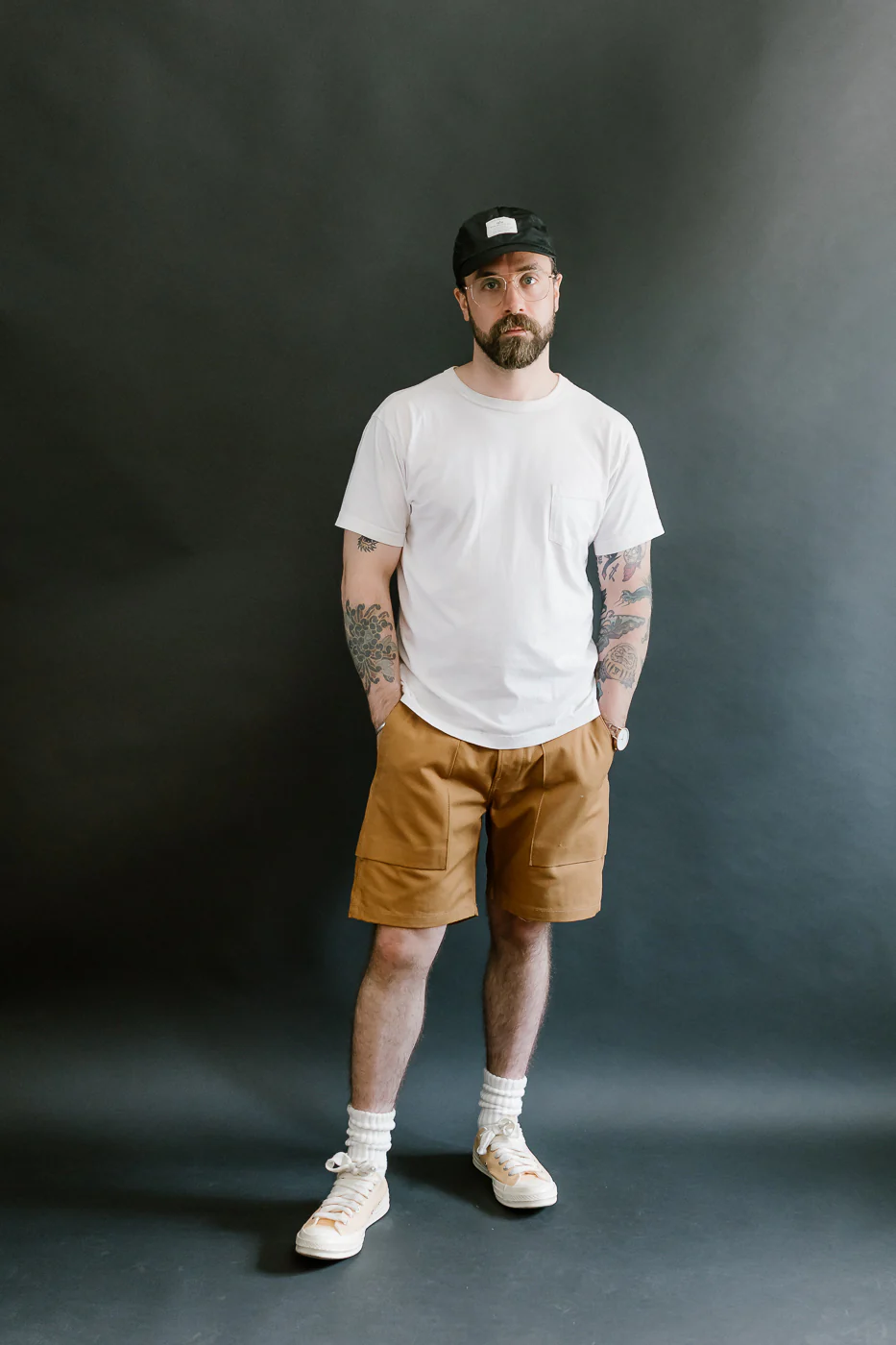Fatigue Shorts - Camel Canvas - Image 6