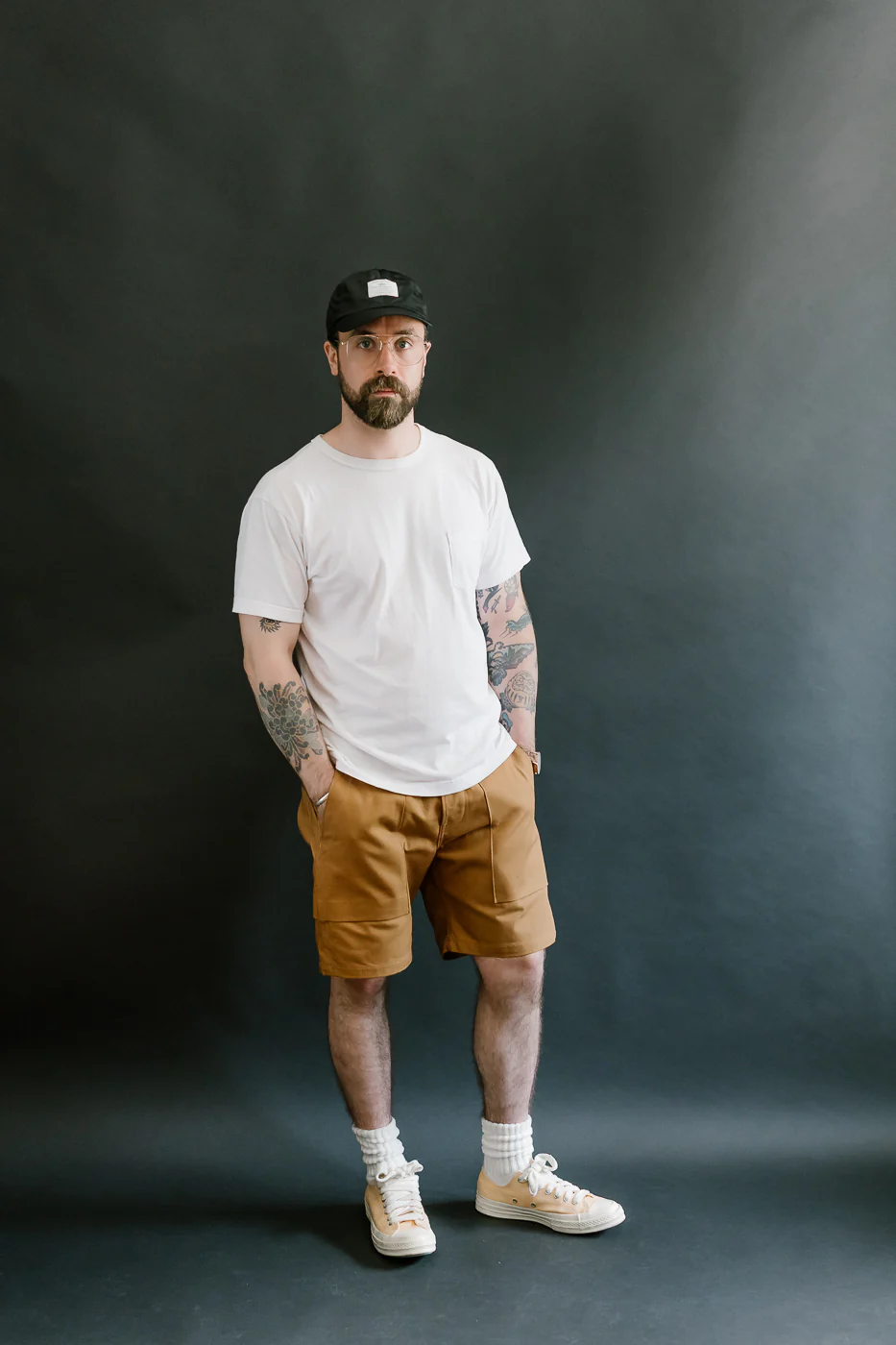 Fatigue Shorts - Camel Canvas - Image 7
