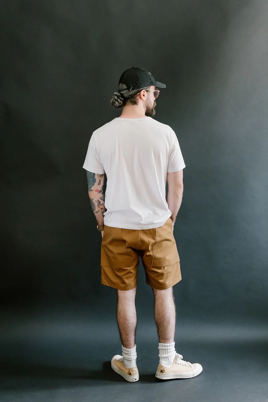 Fatigue Shorts - Camel Canvas - Image 9