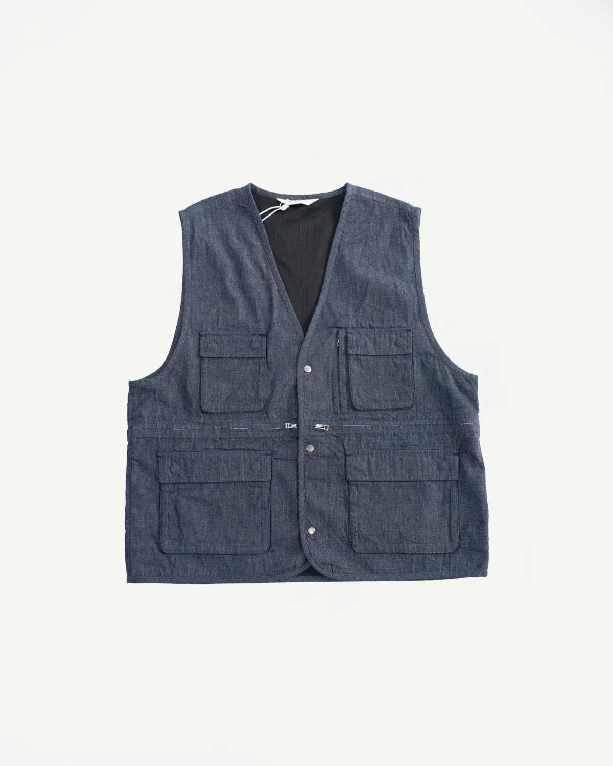 Field Vest - Indigo Ripstop