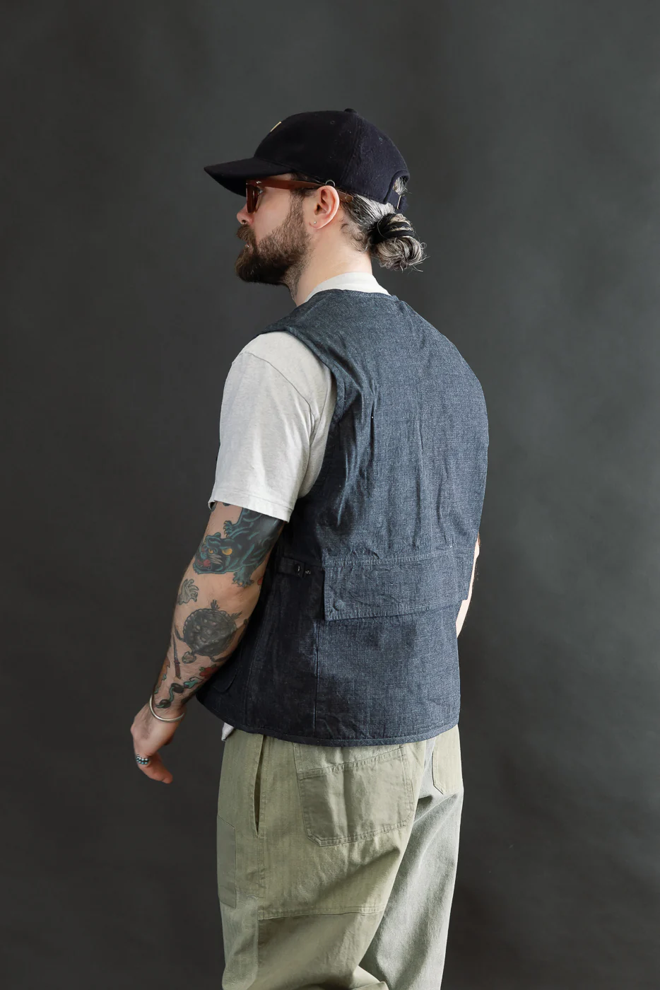 Field Vest - Indigo Ripstop - Image 11