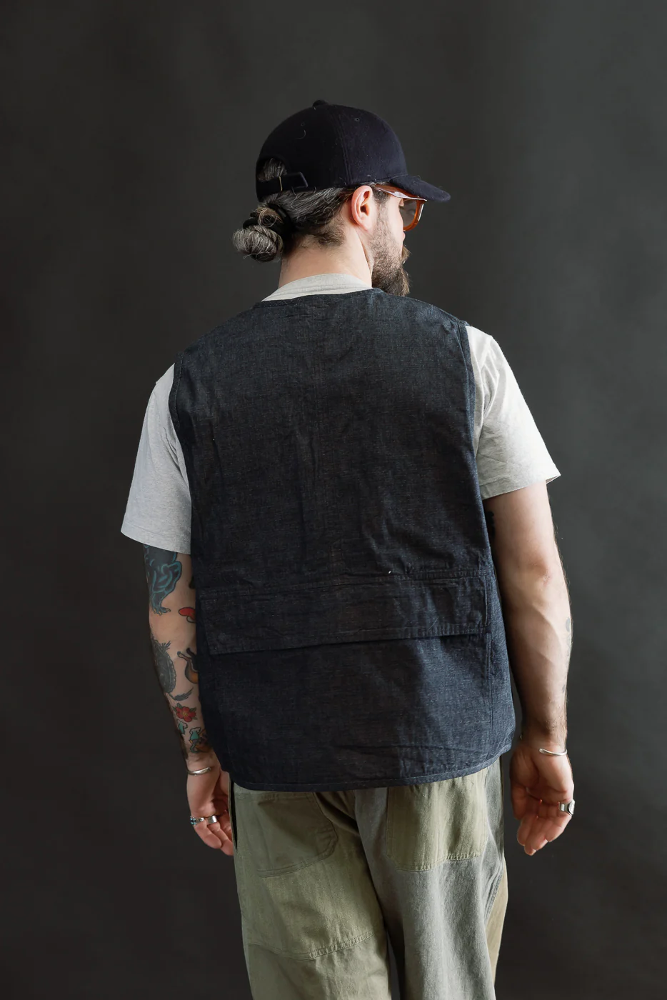 Field Vest - Indigo Ripstop - Image 12