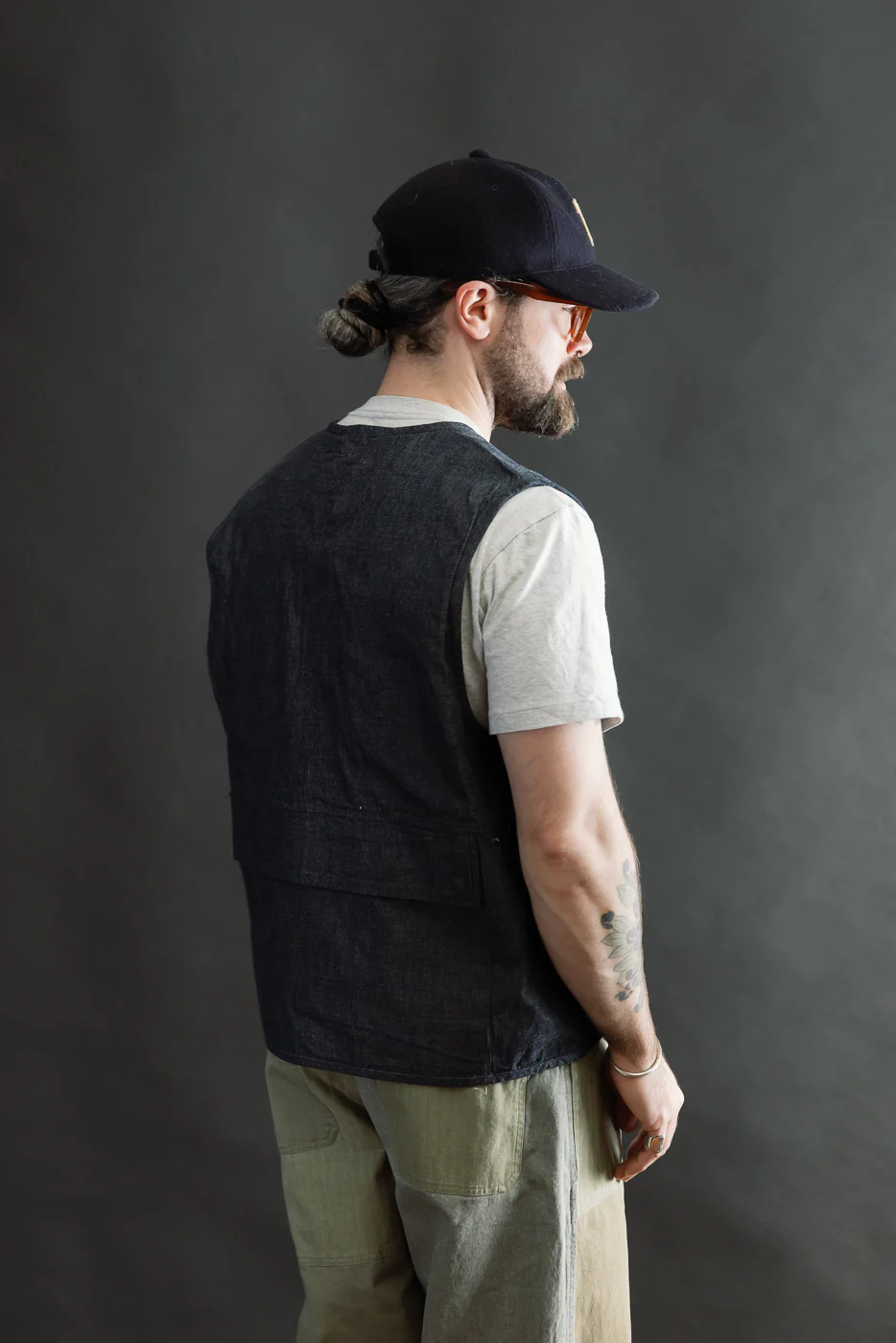 Field Vest - Indigo Ripstop - Image 13