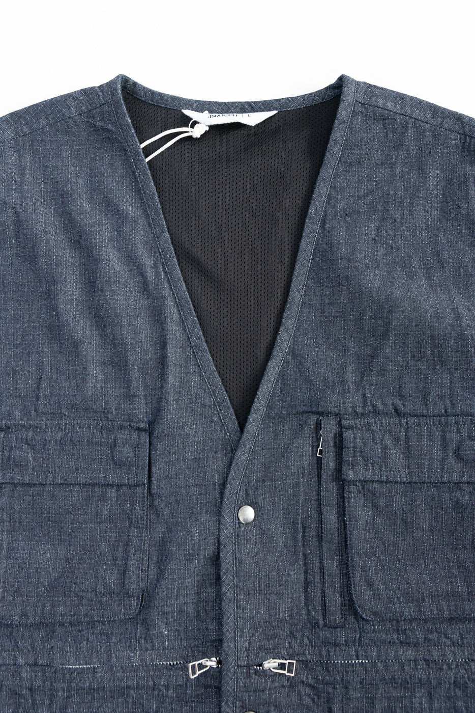 Field Vest - Indigo Ripstop - Image 2