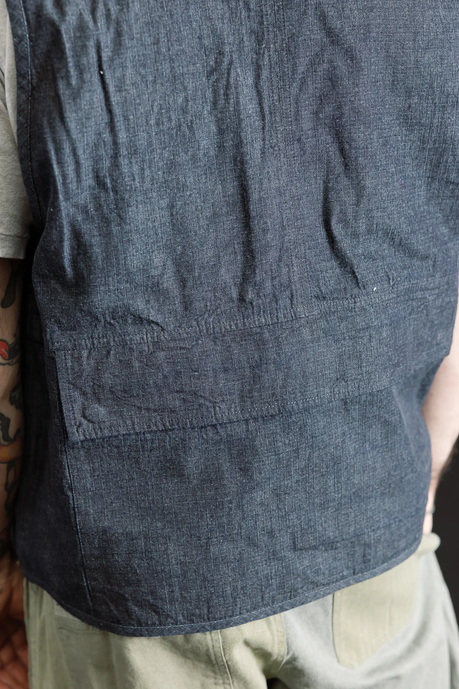 Field Vest - Indigo Ripstop - Image 20