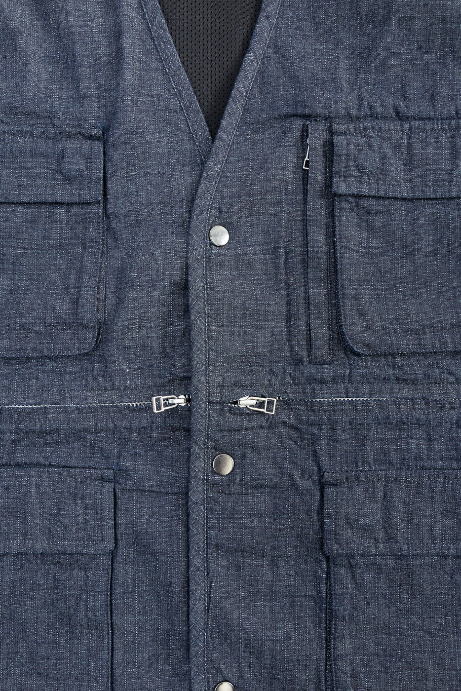Field Vest - Indigo Ripstop - Image 3