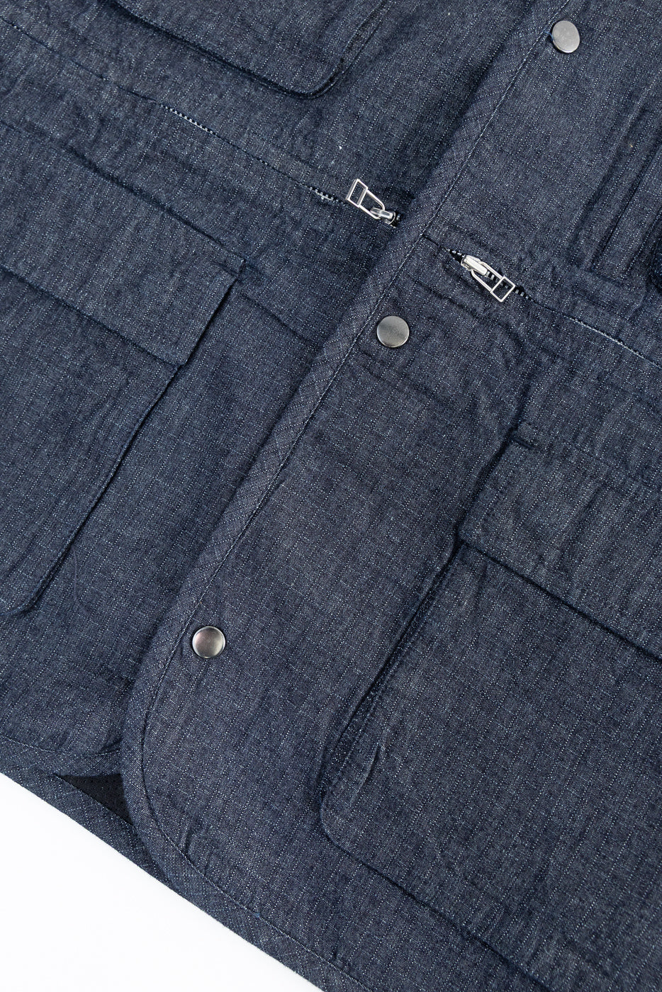 Field Vest - Indigo Ripstop - Image 4