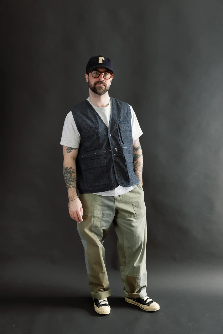 Field Vest - Indigo Ripstop - Image 7