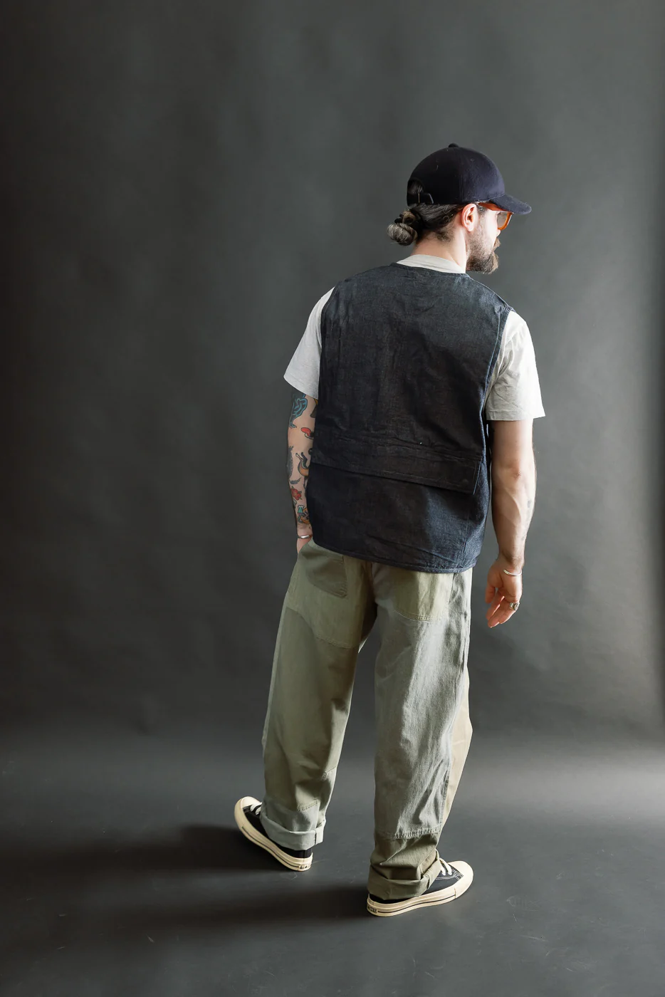 Field Vest - Indigo Ripstop - Image 8