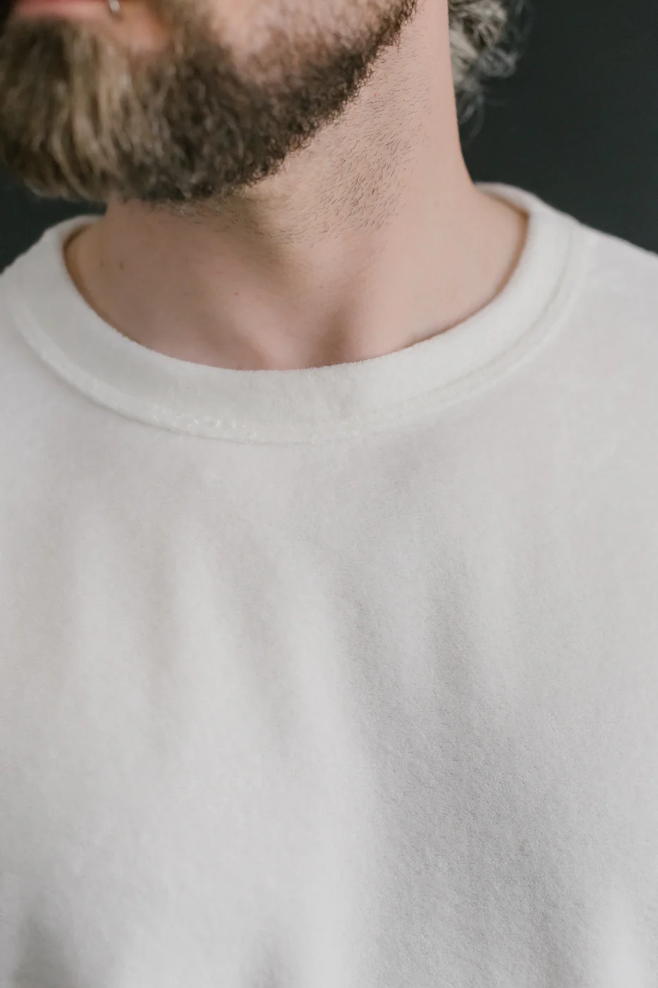 Fons Boxy Fit Towel T-Shirt - Ecru - Image 15
