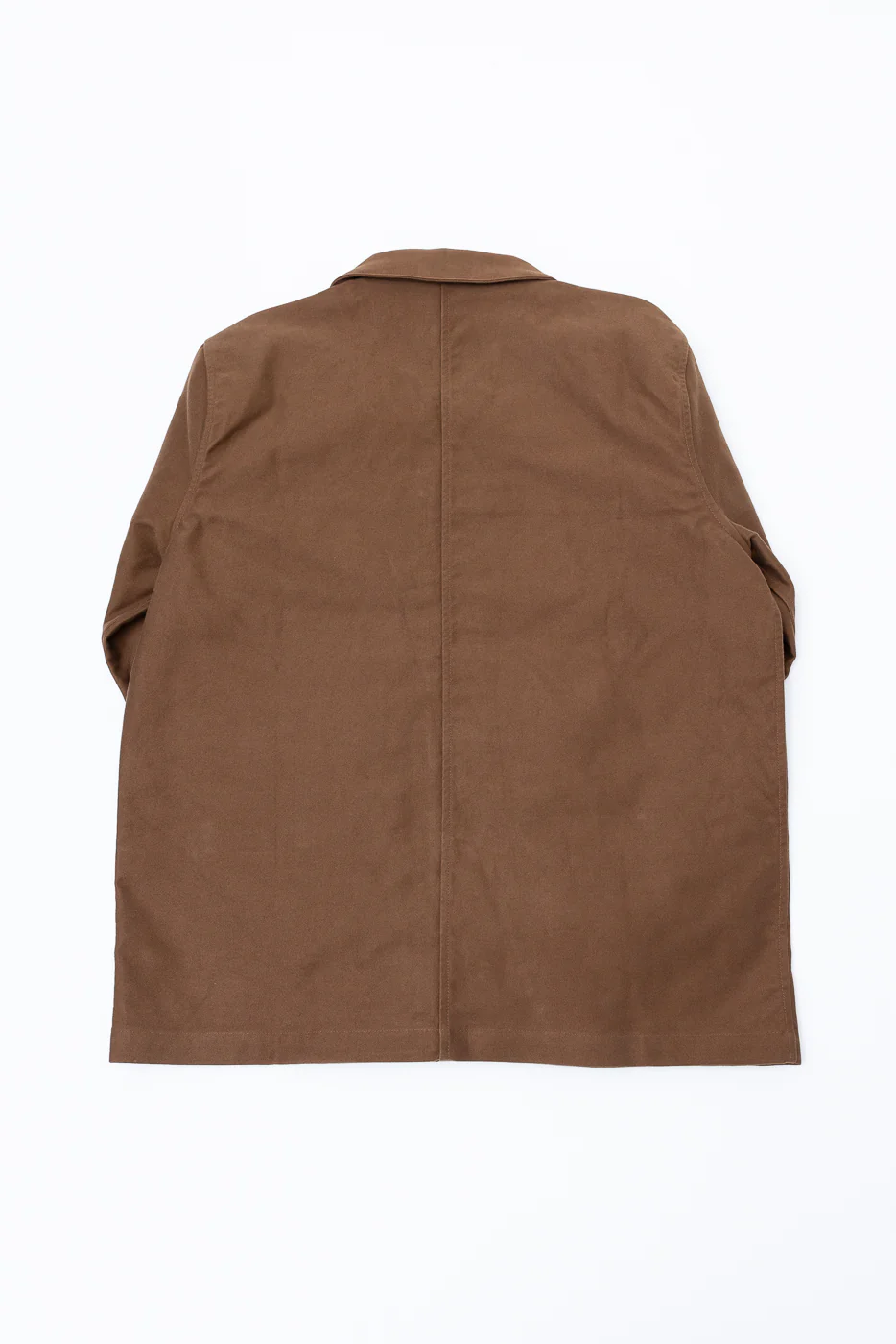 French Work Jacket Moleskin - Brown - Image 5