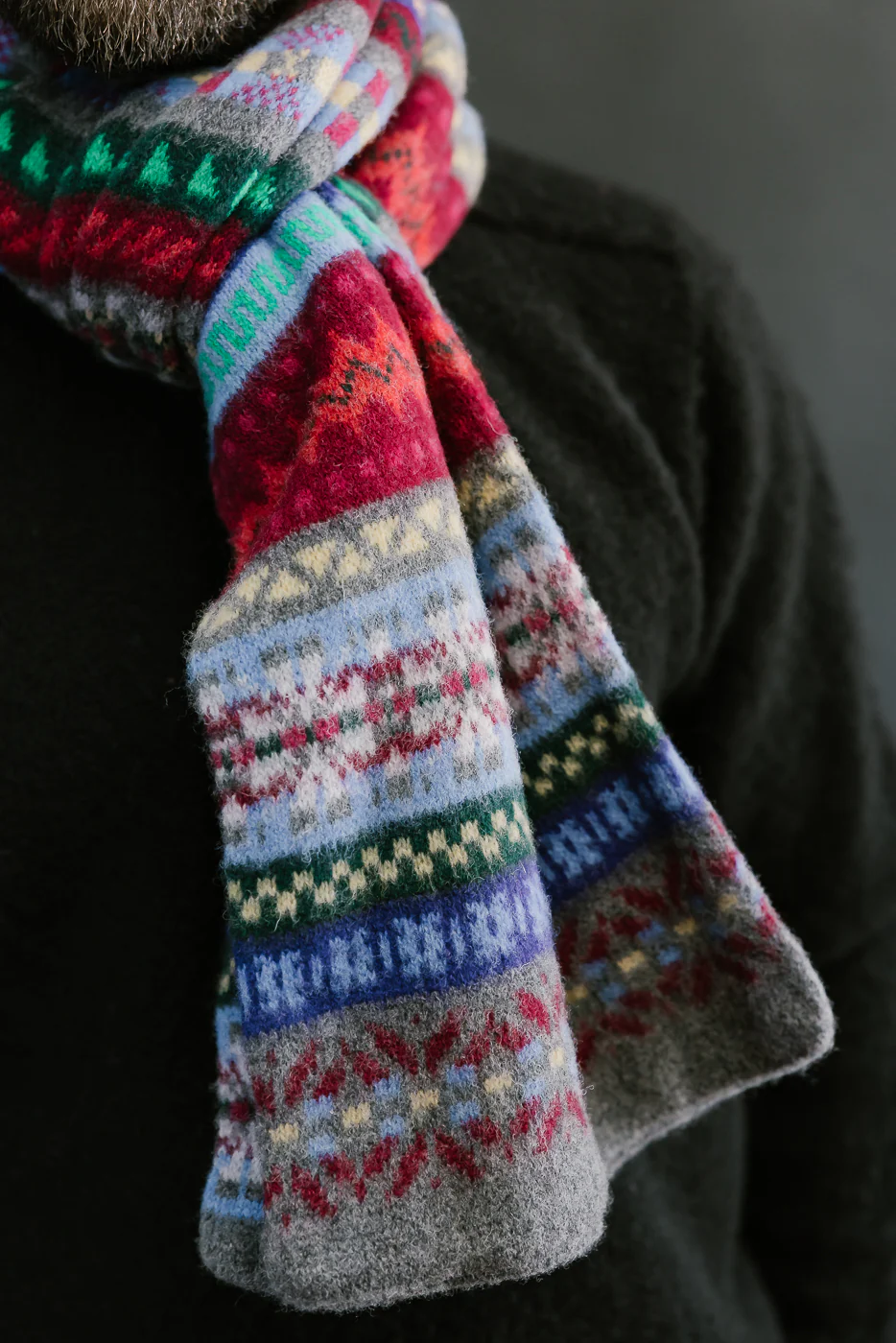 Future is Mixed Up Scarf - Nightfall - Image 7