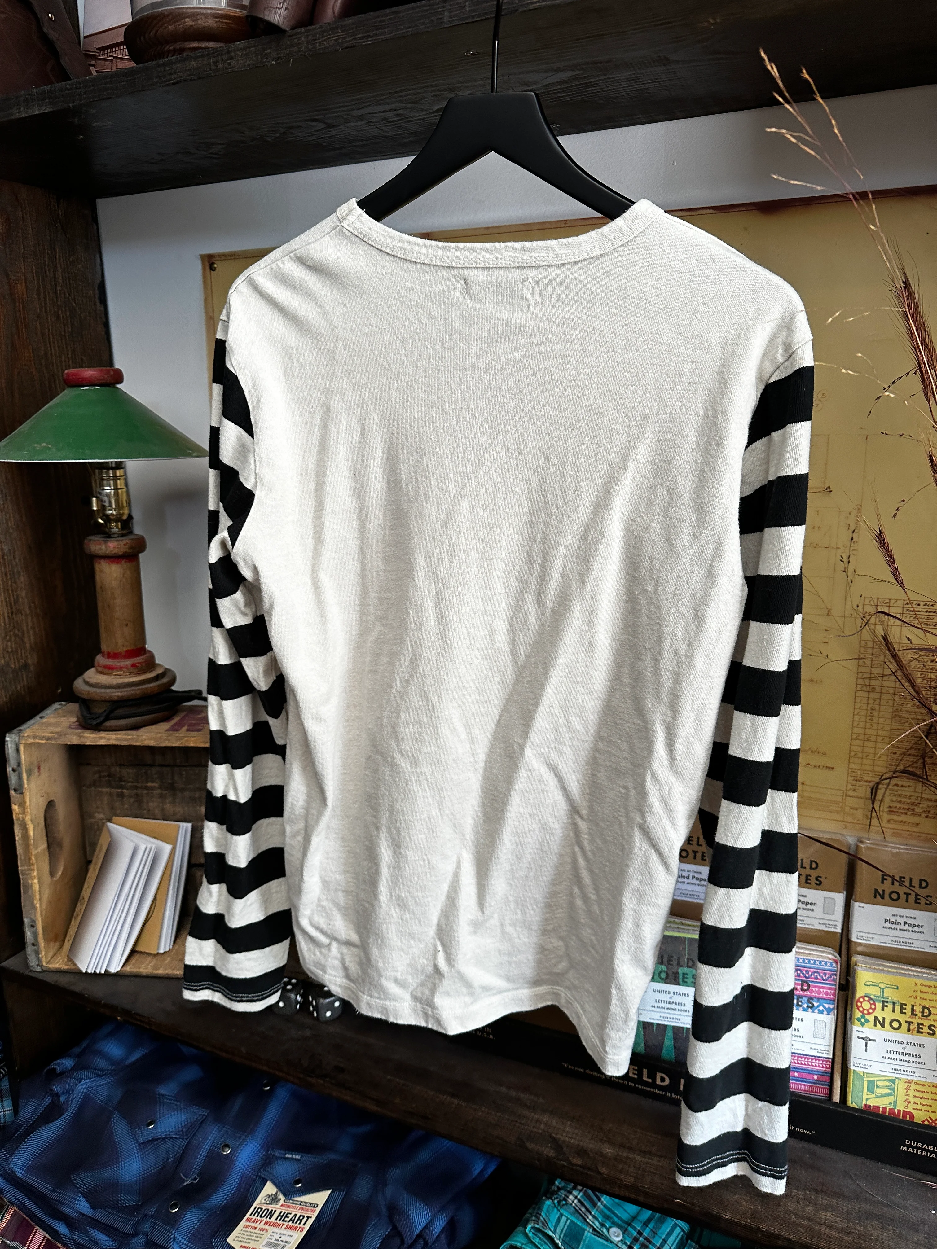 Gently Used - 13oz Shifter Tee LS - Natural Combo - Image 3