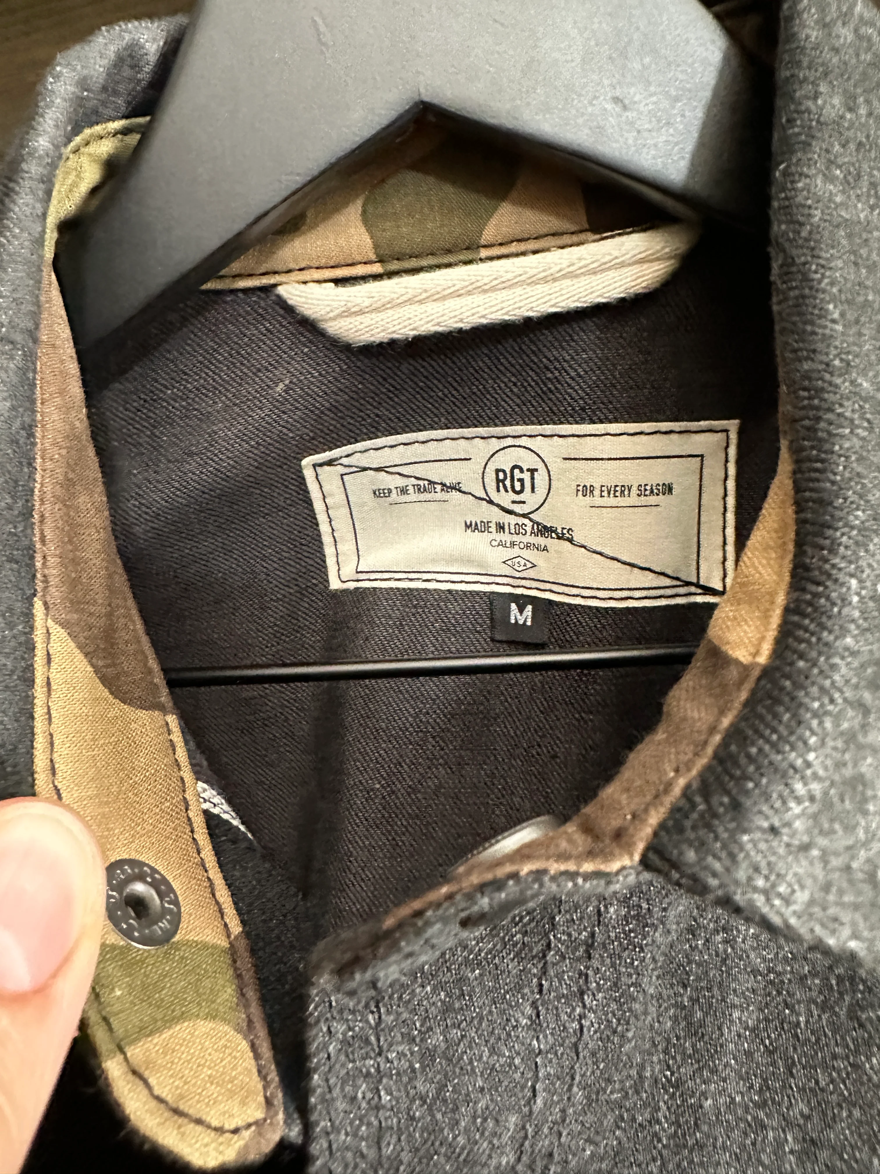 Gently Used - 15oz Service Shirt - Stealth Selvedge - Image 2