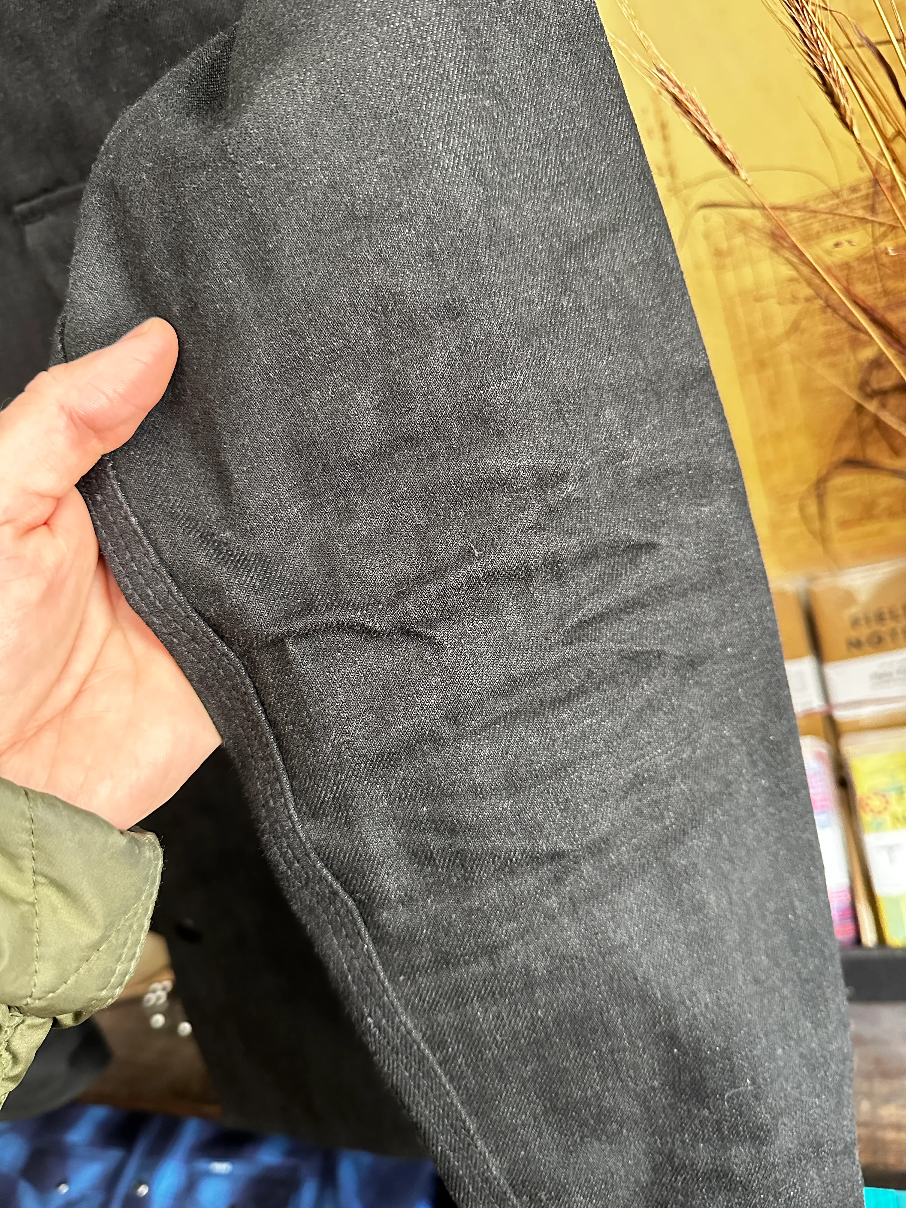 Gently Used - 15oz Service Shirt - Stealth Selvedge - Image 6