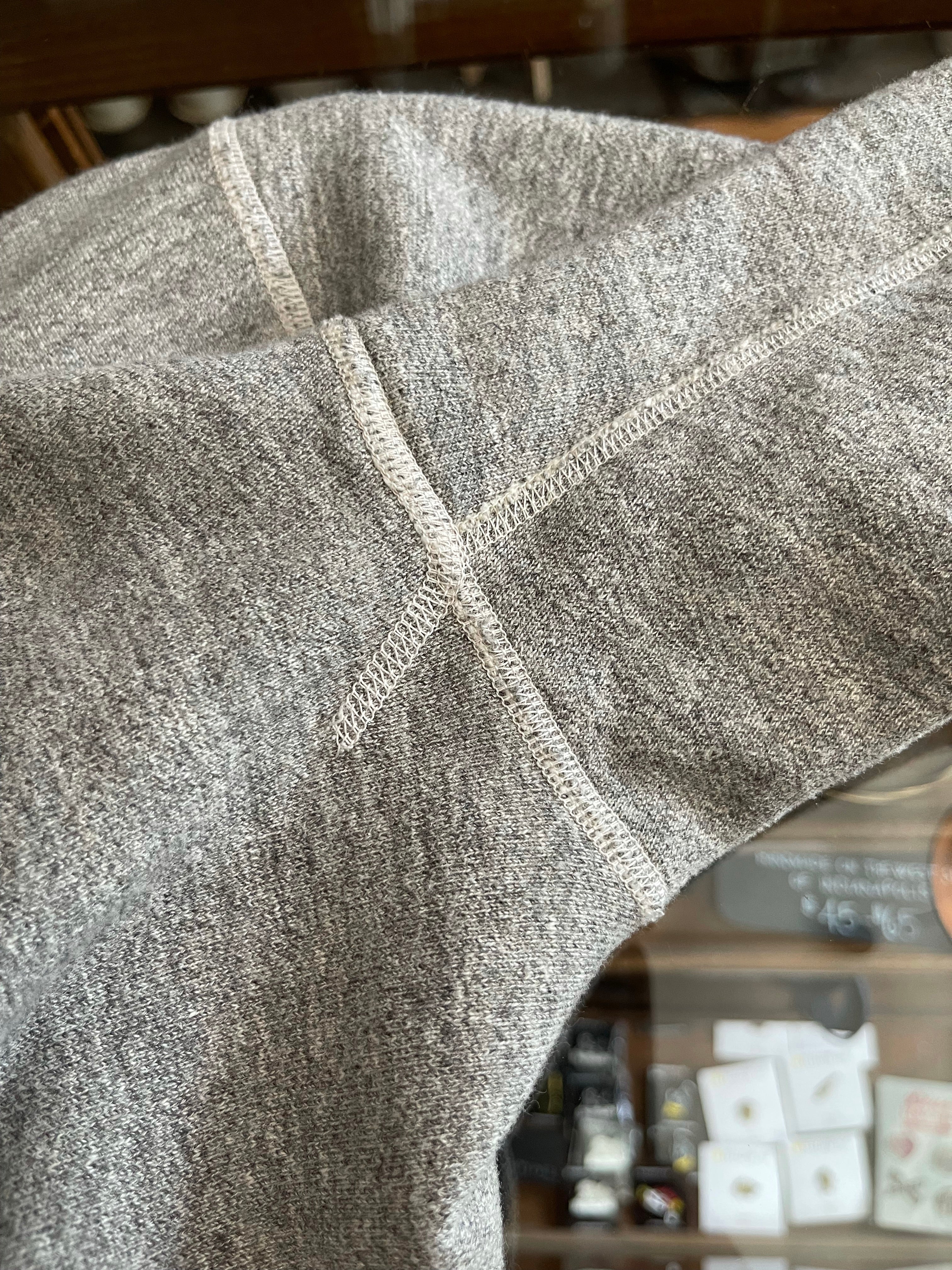 Gently Used Buzz Rickson's Loopwheel Sweatshirt - Heather Grey - Medium - Image 6