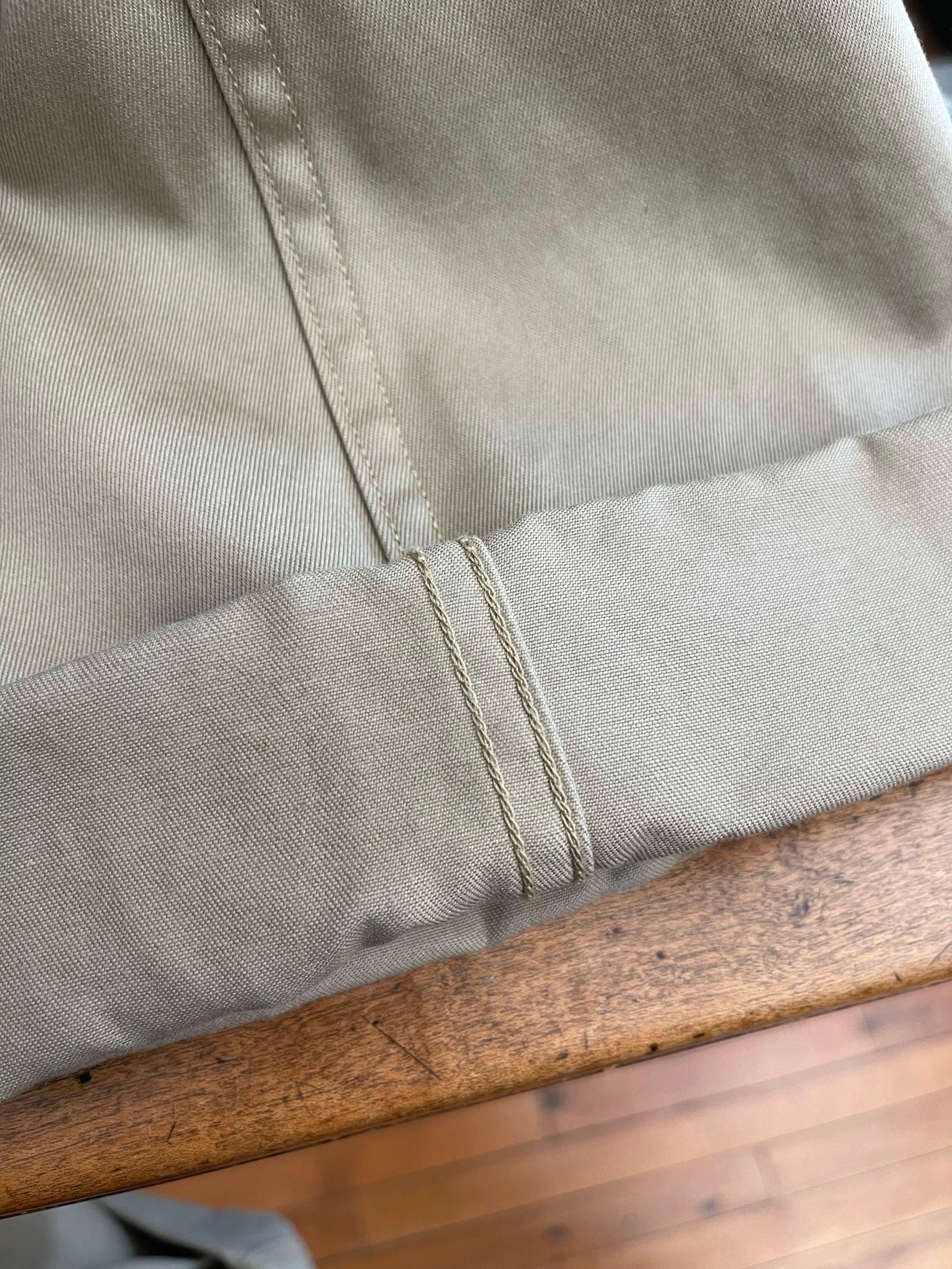 Gently Used Buzz Rickson's Original-Speck Chino Trousers - Khaki - W31xL34 - Image 3