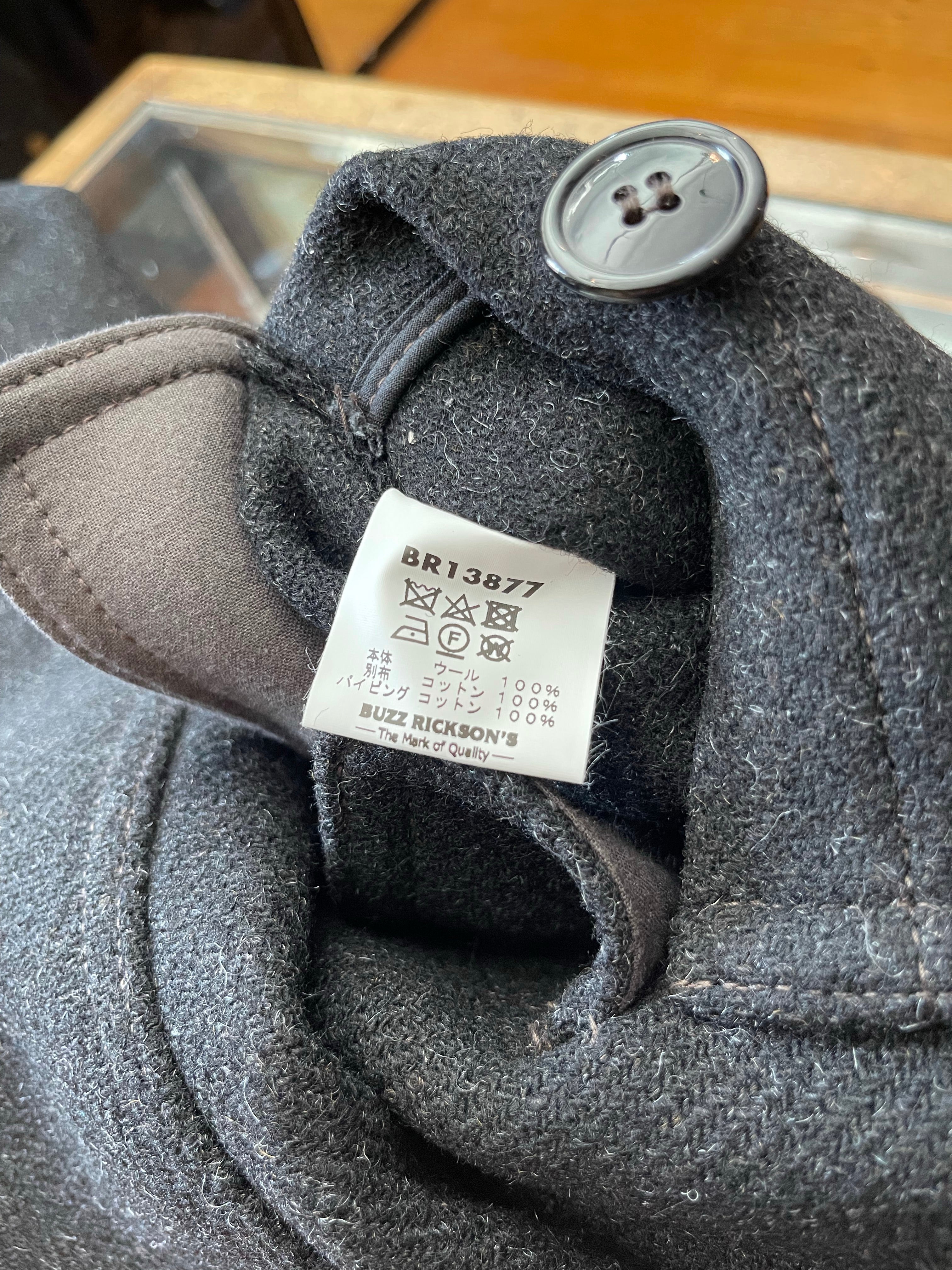 Gently Used Buzz Rickson's Submarine Wool Coat - Charcoal - 40 - Image 7