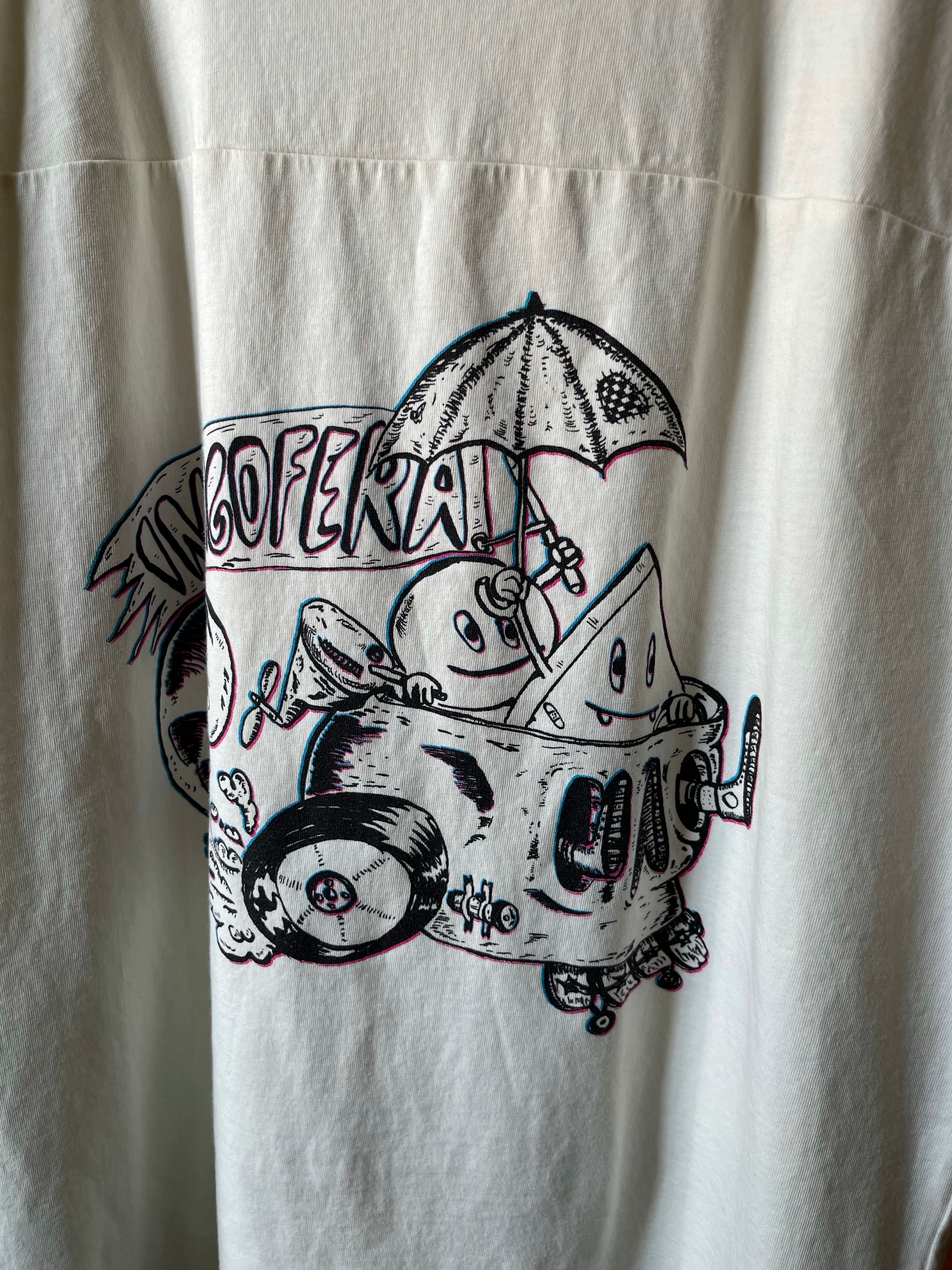 Gently Used Indigofera T-Shirt 2-Pack - Yellow/black & White Graphic - Image 3