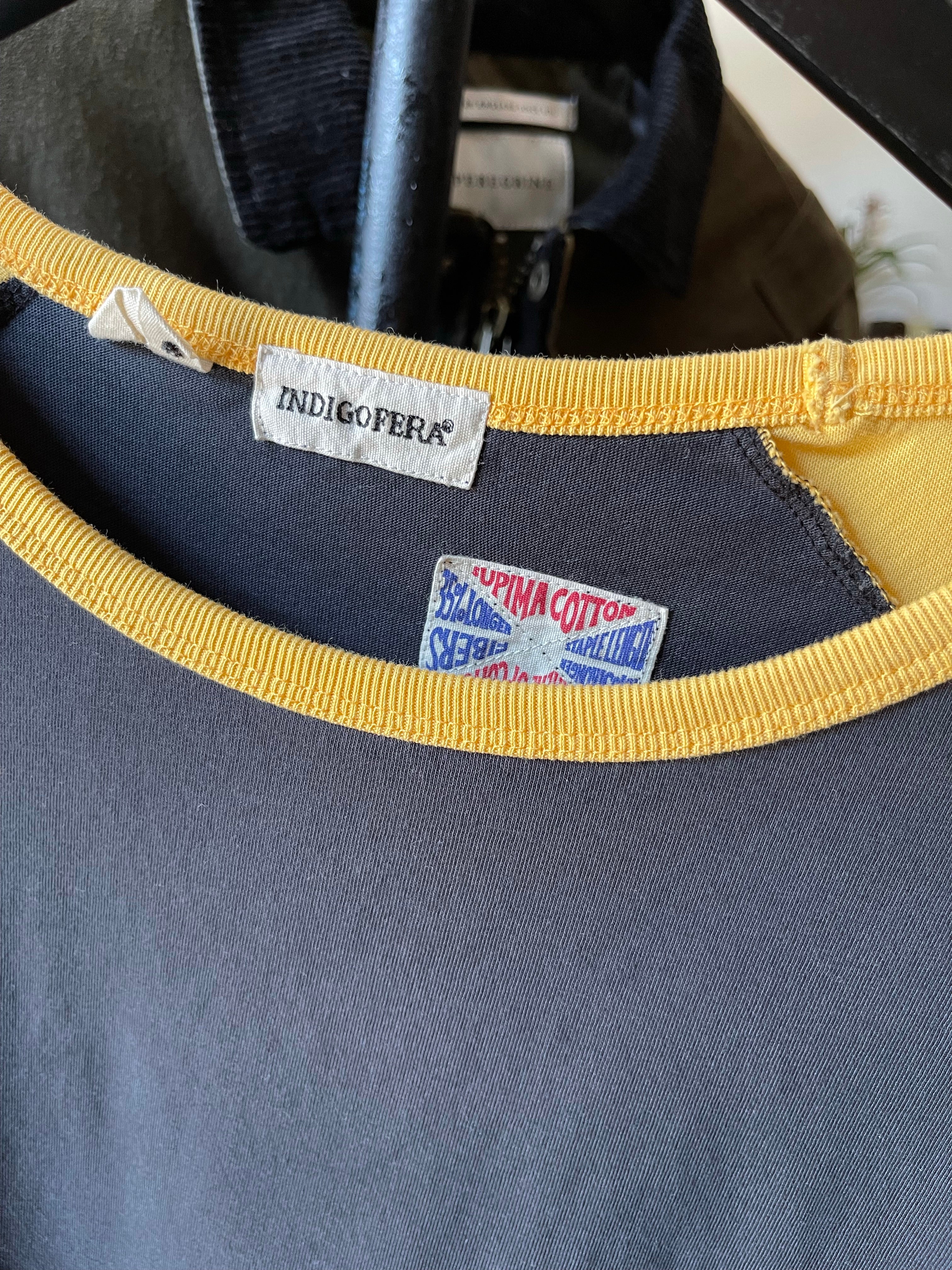 Gently Used Indigofera T-Shirt 2-Pack - Yellow/black & White Graphic - Image 5