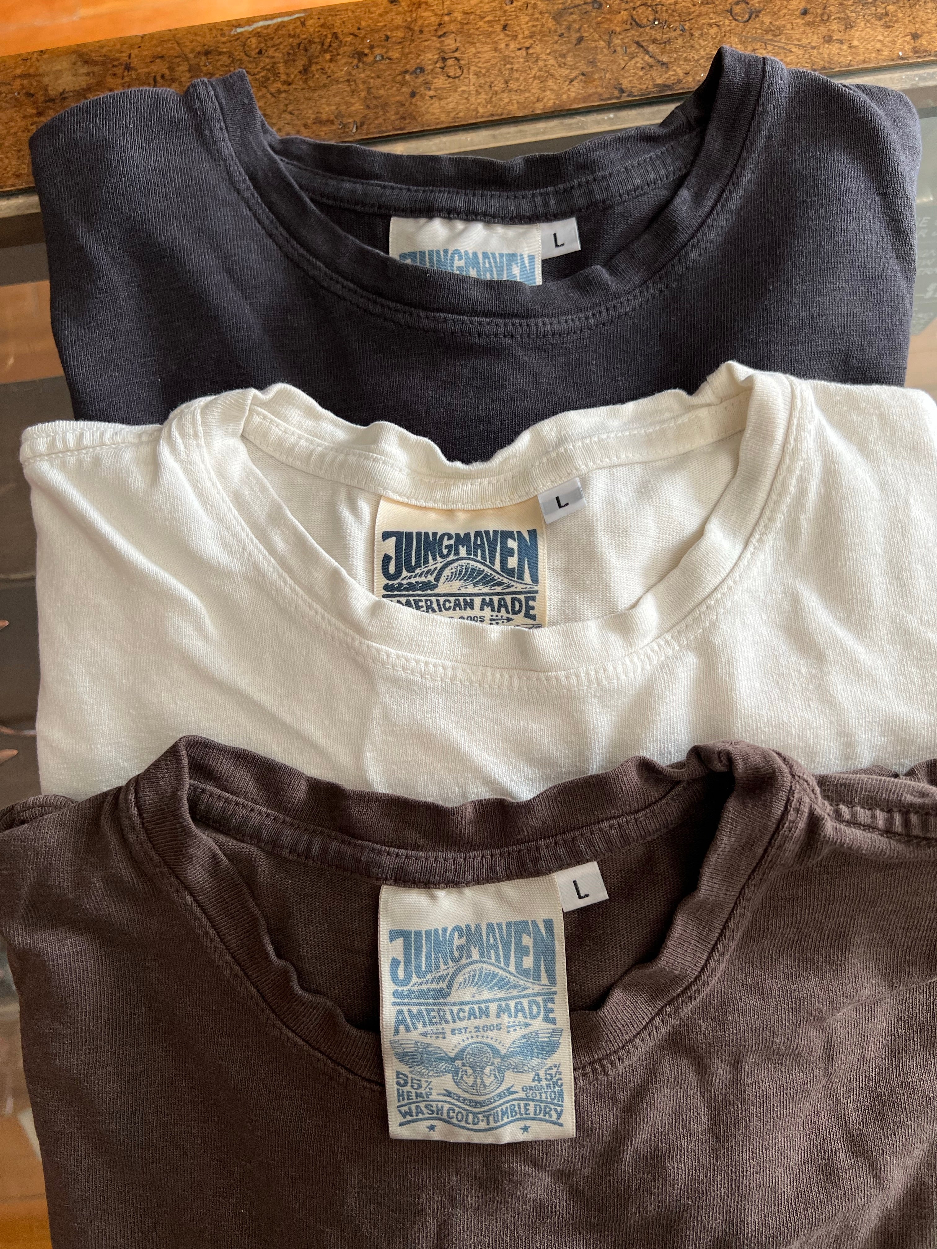Gently Used Jungmaven Short-Sleeve Tees 3-Pack - Image 2