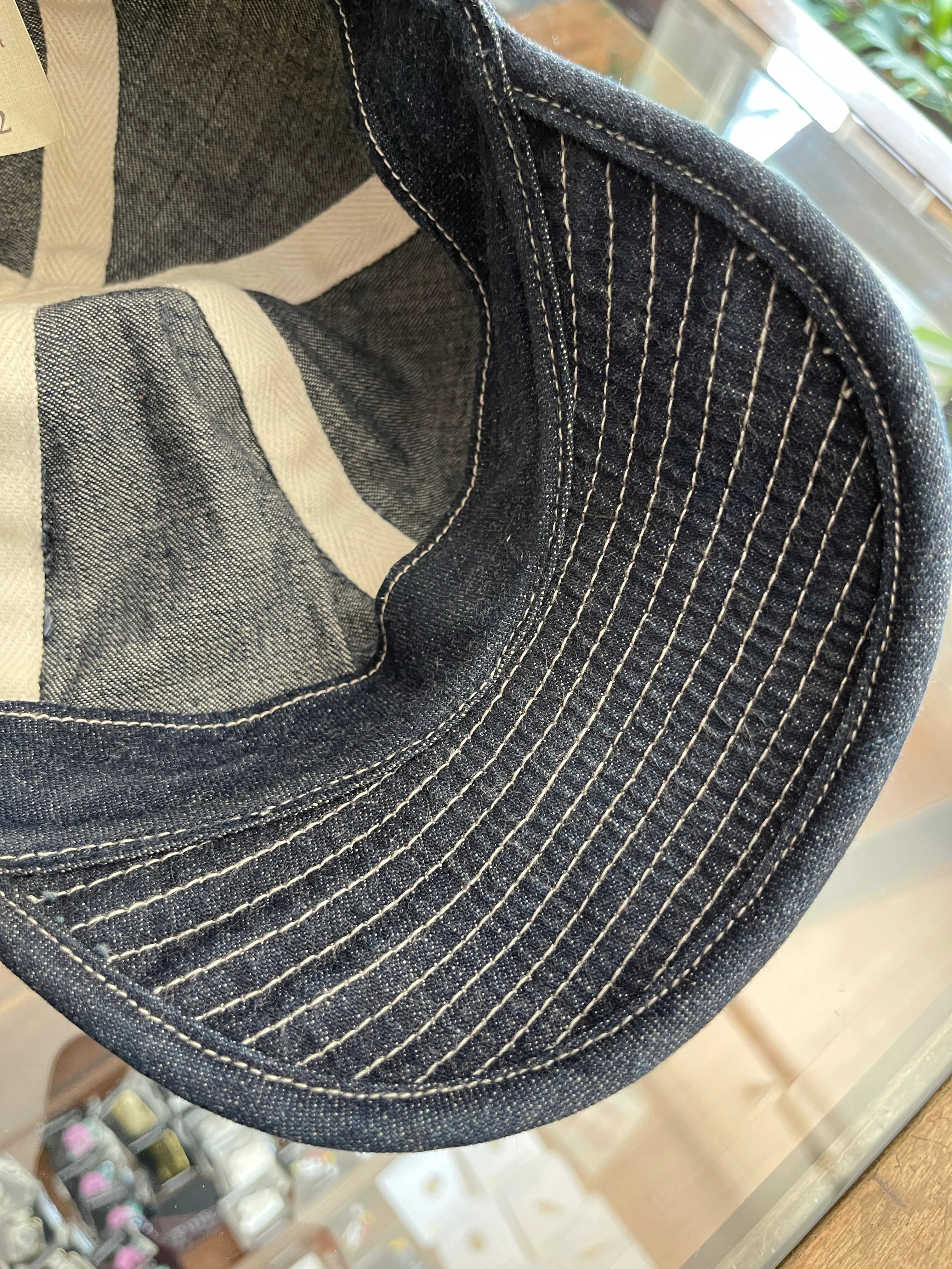Gently Used Made in Japan 2-Hat Bundle - Indigo, Indigo - Image 3