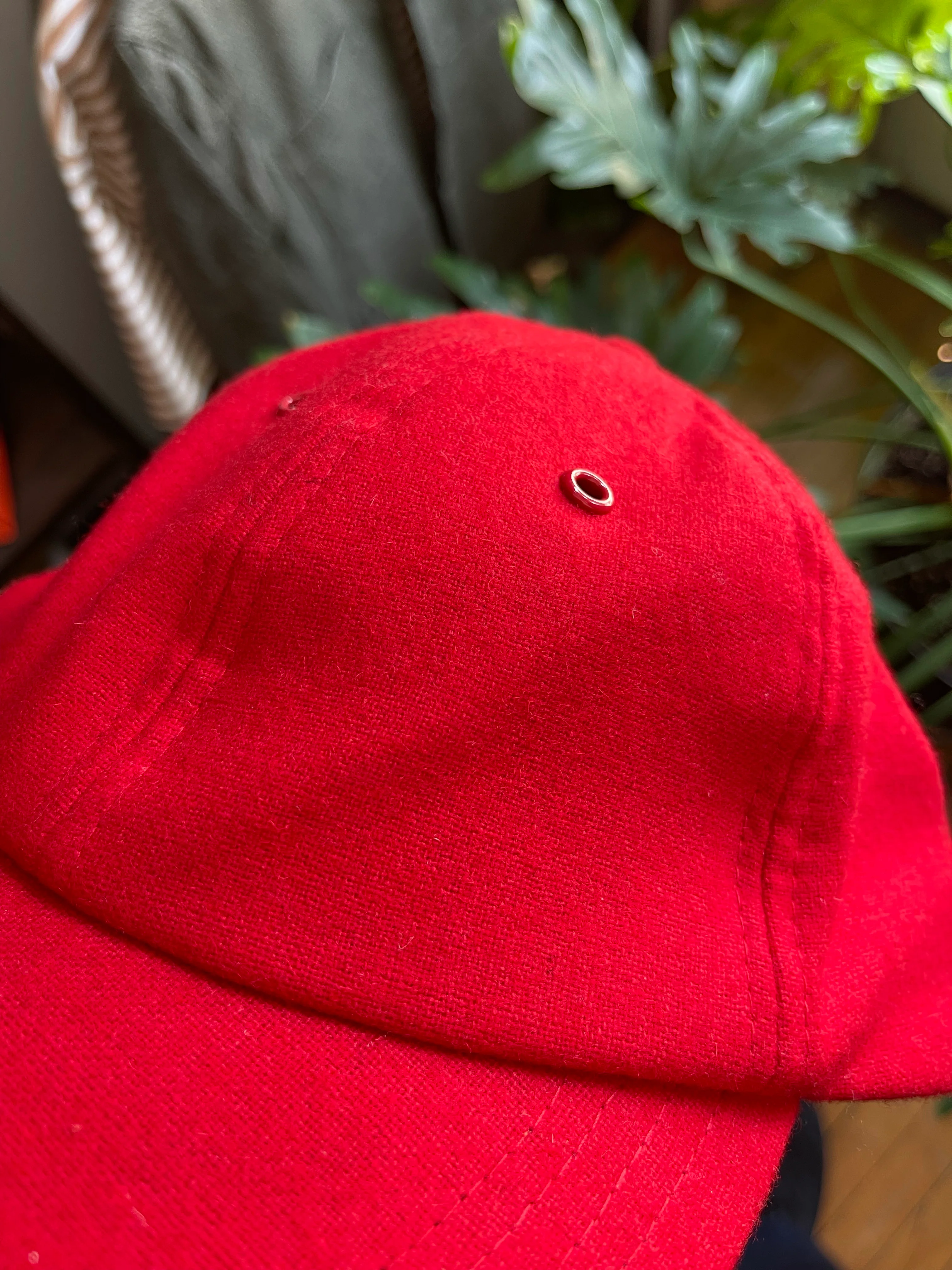 Gently Used Made in Japan Two-Hat Bundle - Red & Navy - Image 6