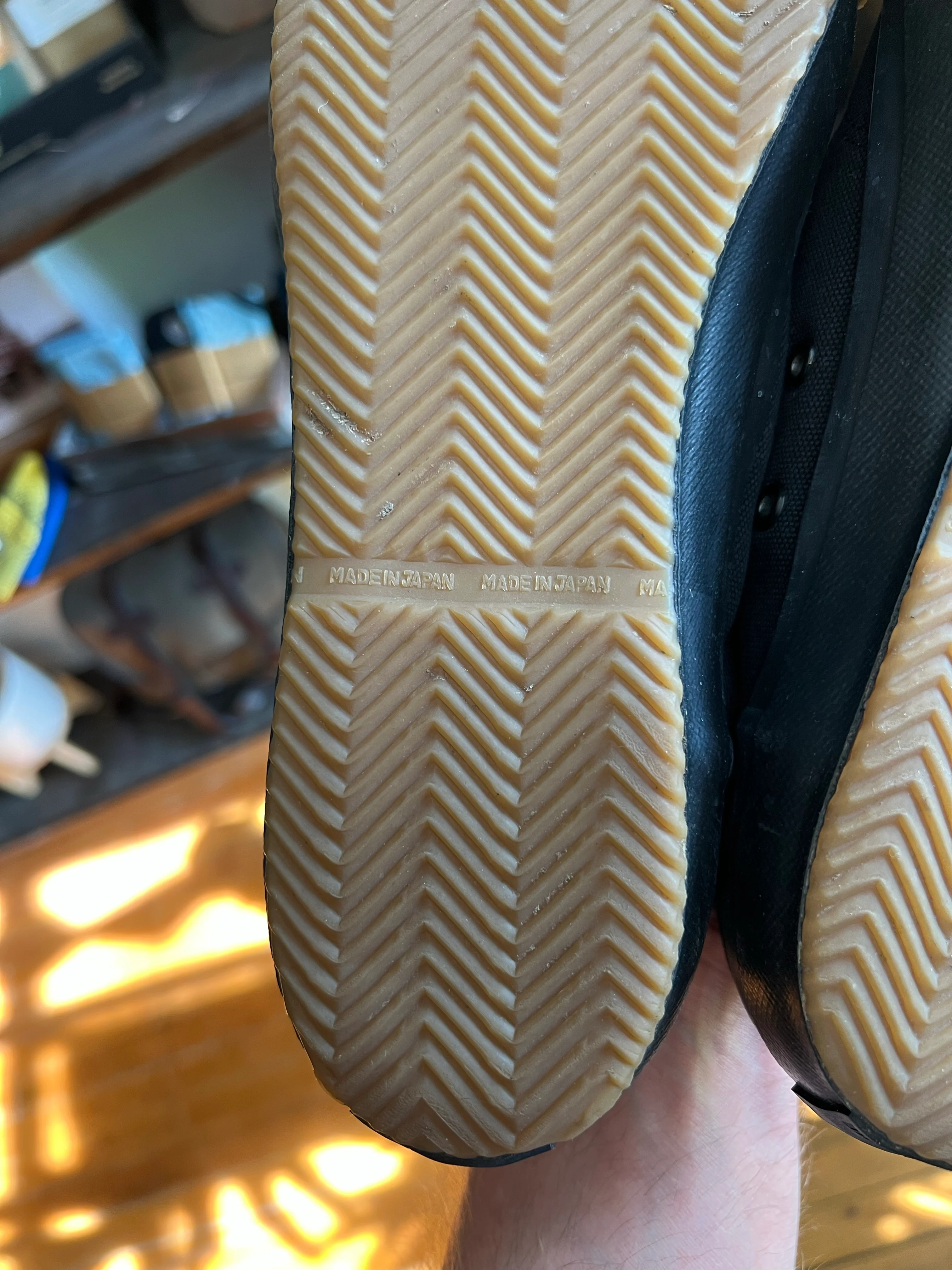 Gently Used Moonstar Gym Classic Sneakers - Black Mono - Size: 10 - Image 4