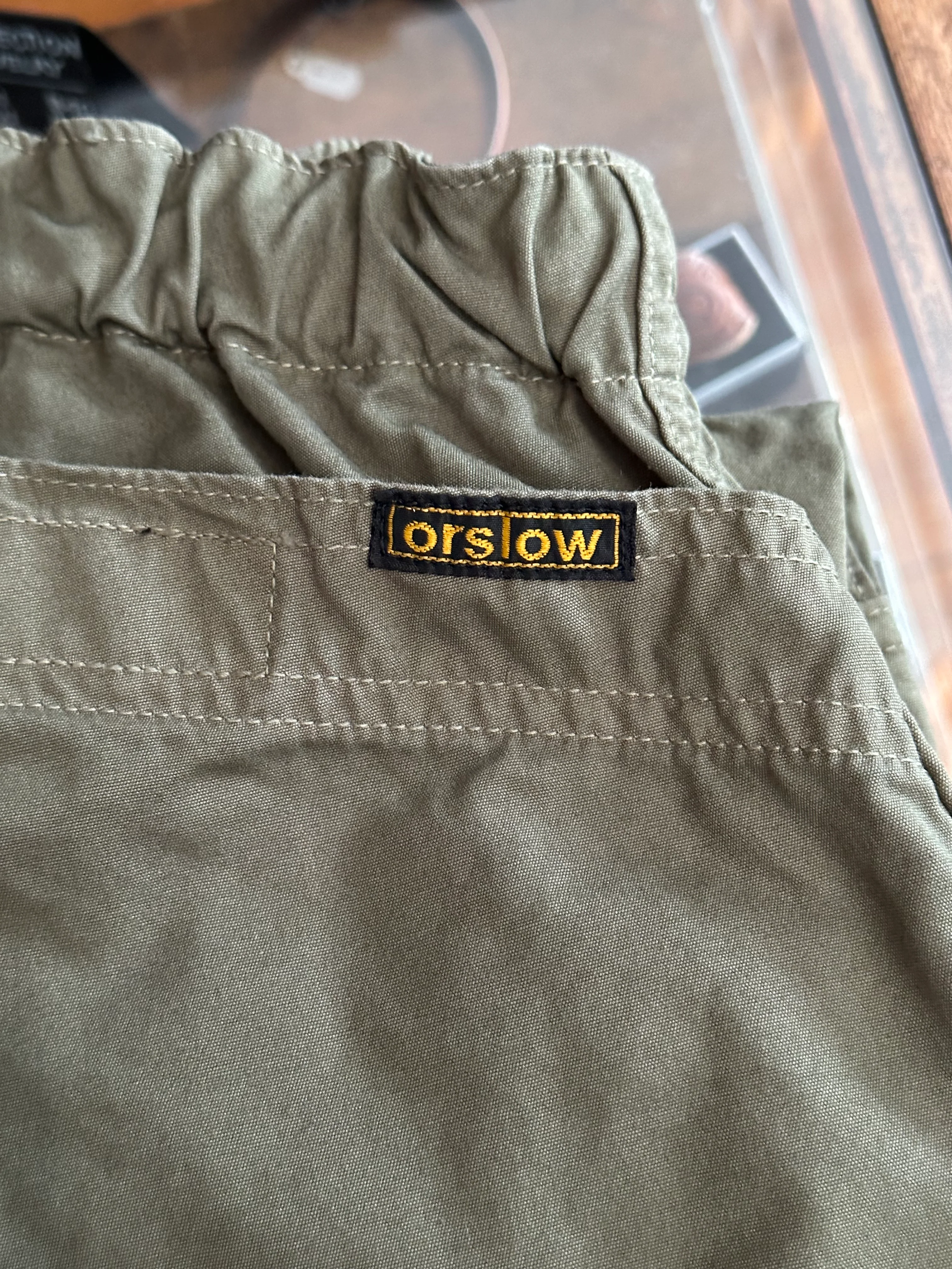 Gently Used orSlow Easy Cargo Pants - Army Green - 1 - Image 2