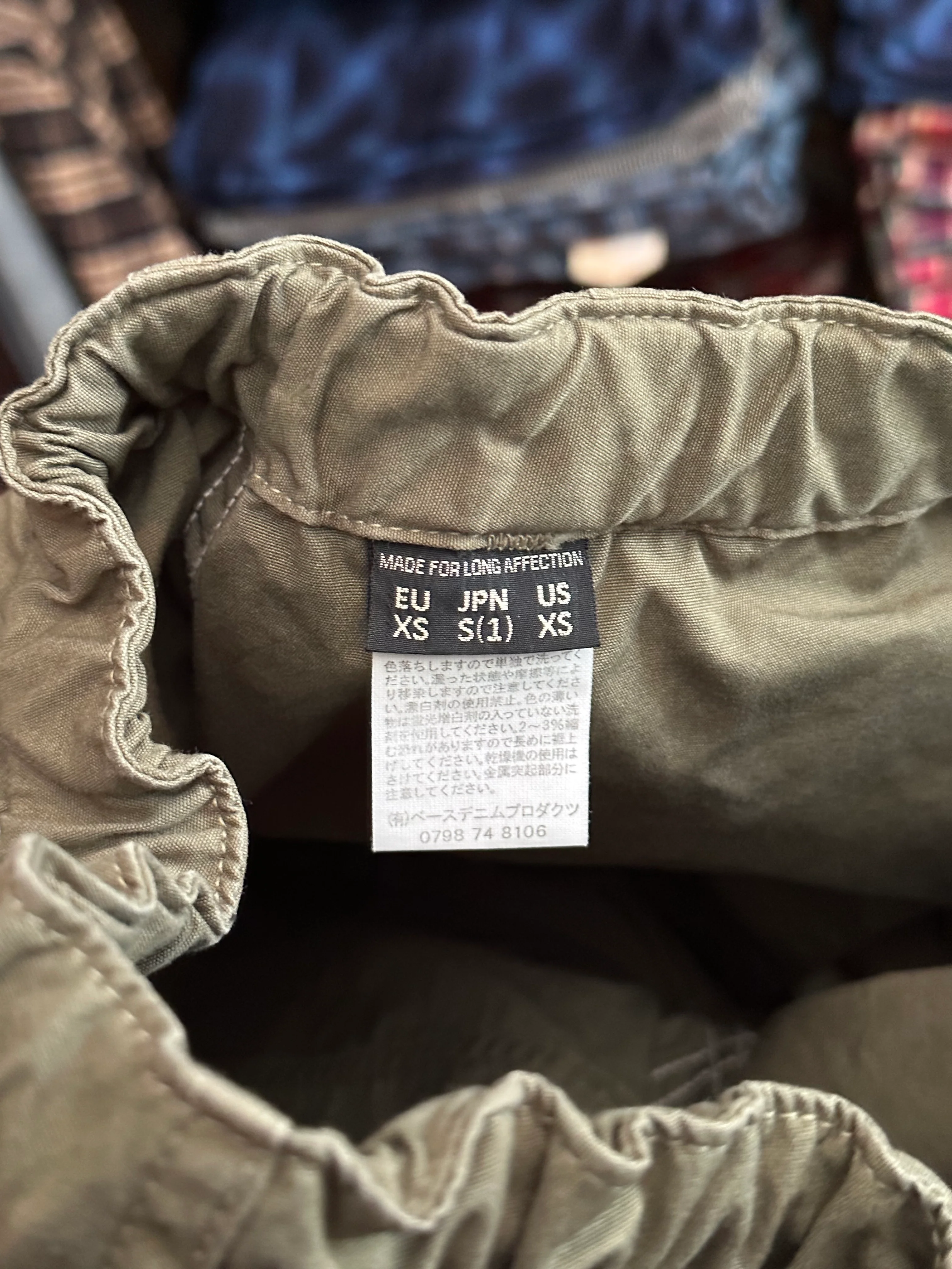 Gently Used orSlow Easy Cargo Pants - Army Green - 1 - Image 4