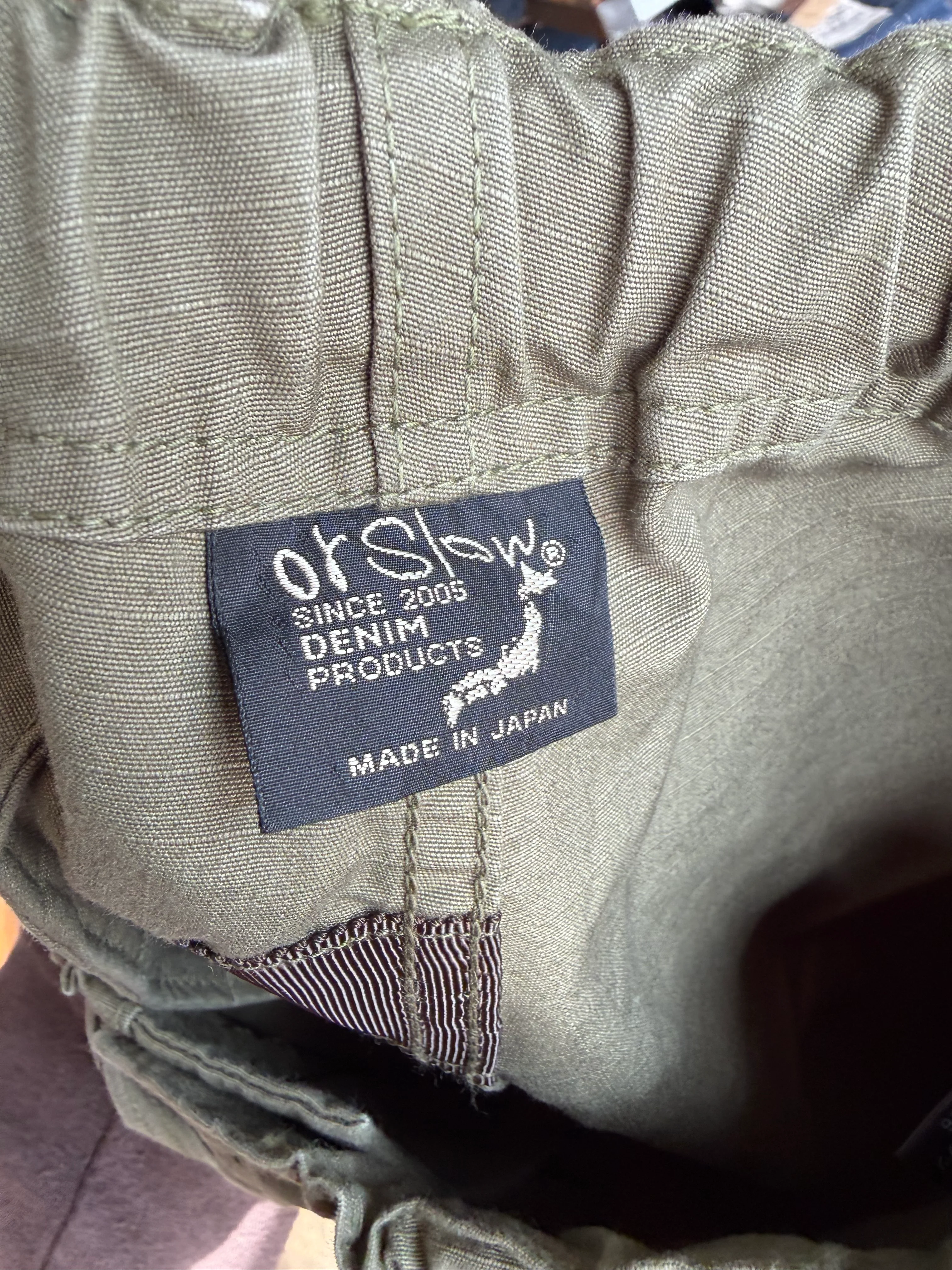 Gently Used orSlow New Yorker Shorts - Army Ripstop - 1 - Image 4