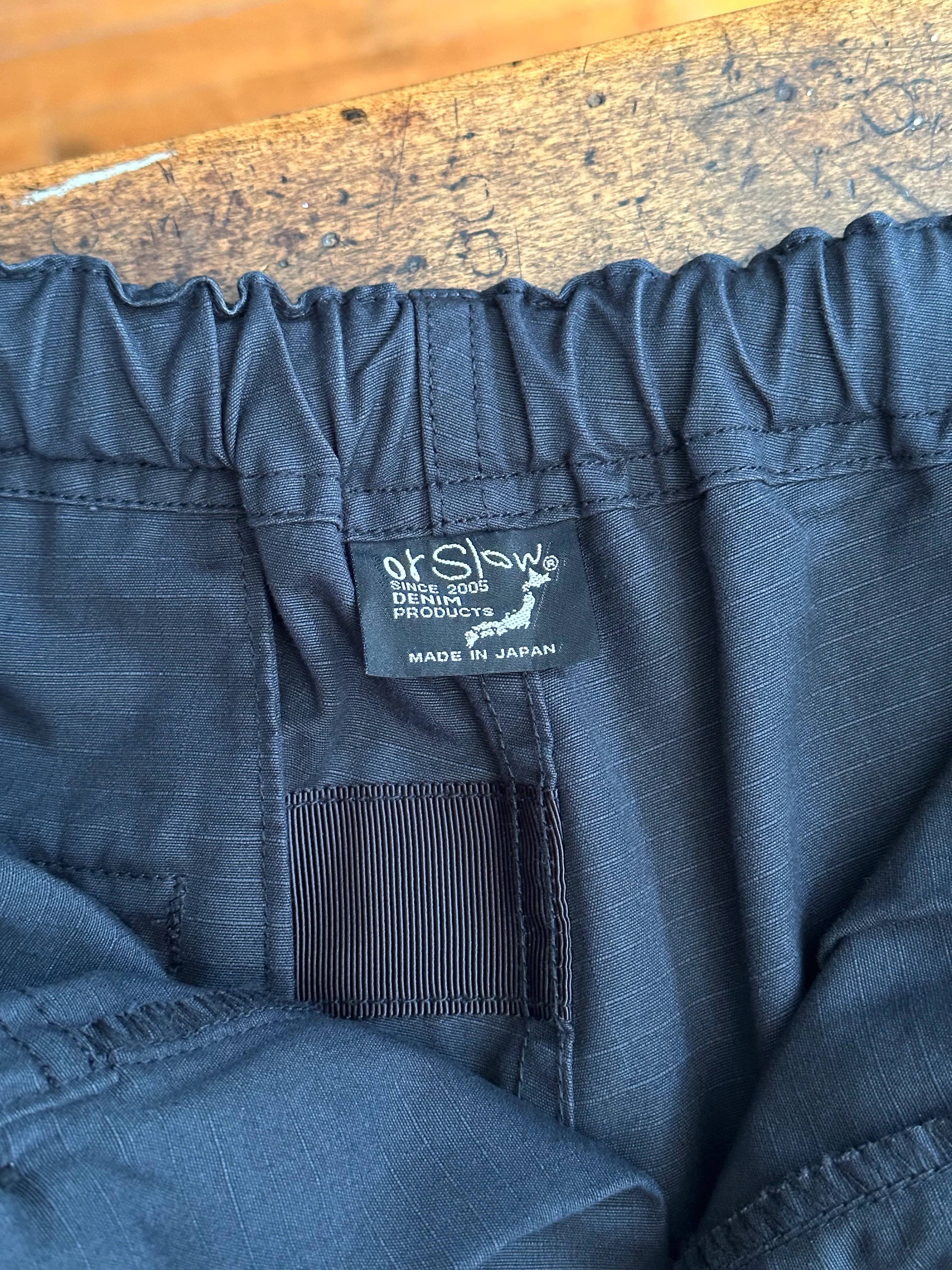 Gently Used orSlow New Yorker Shorts - Sumi Black Ripstop - 1 - Image 3