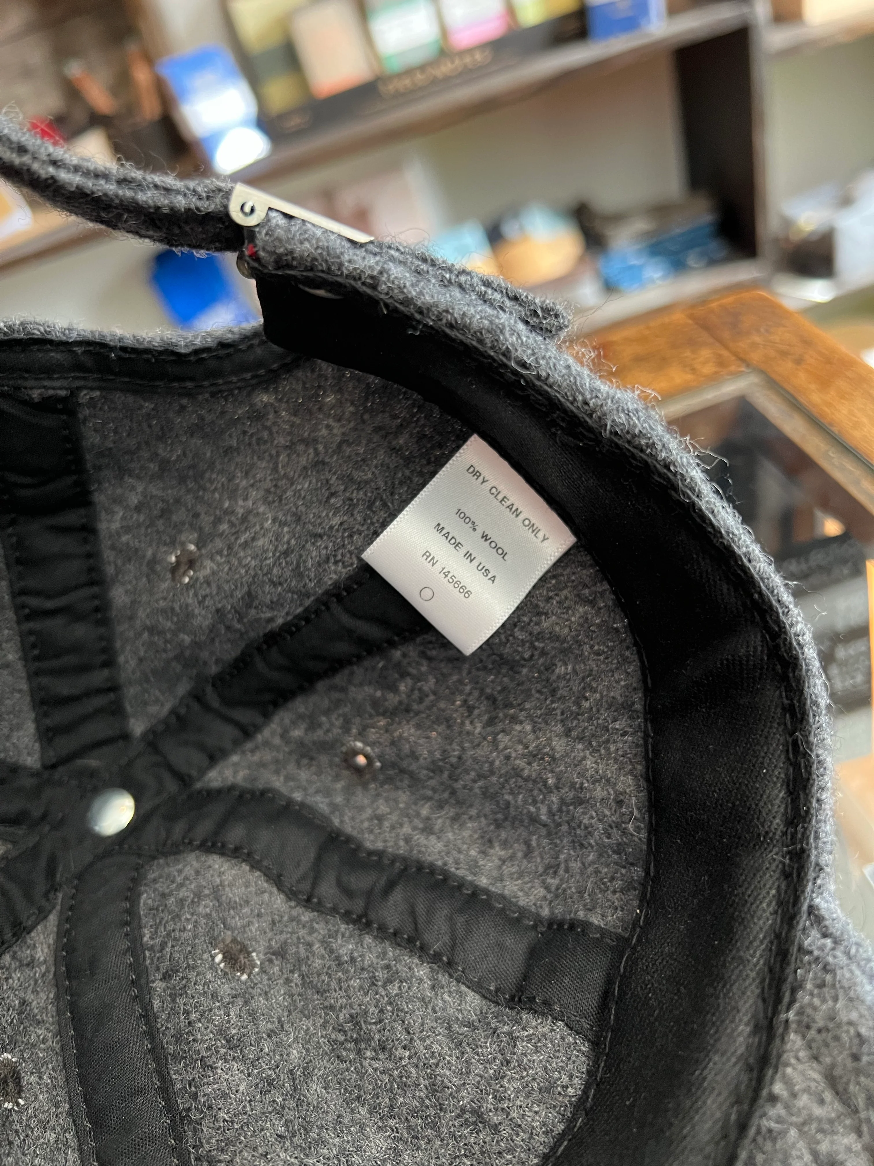 Gently Used Paa Wool Two Caps Bundle - Green/Navy, Heather Gray - Image 8