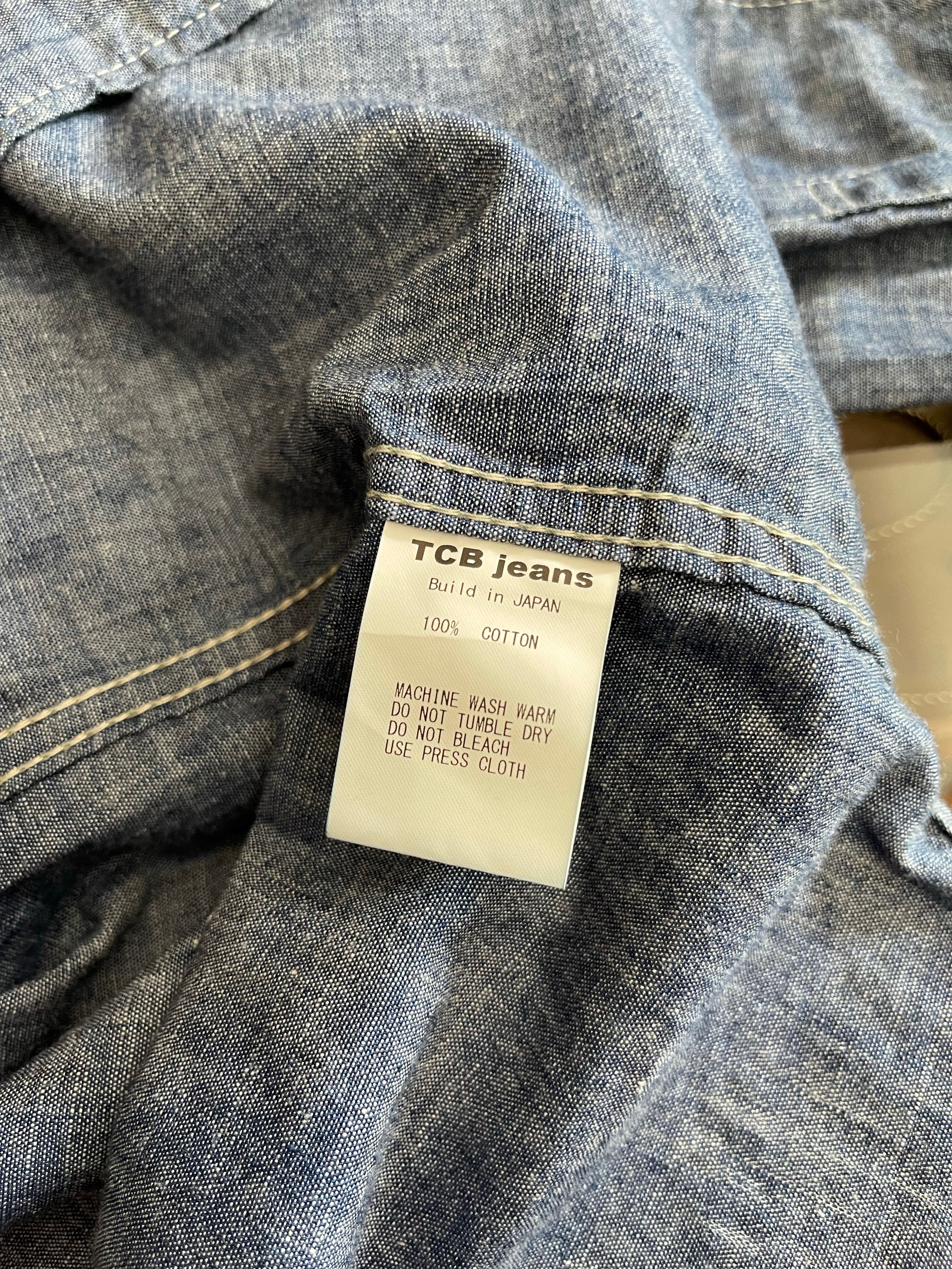 Gently Used TCB Ranchman Shirt - Chambray - Blue - 40 - Image 7