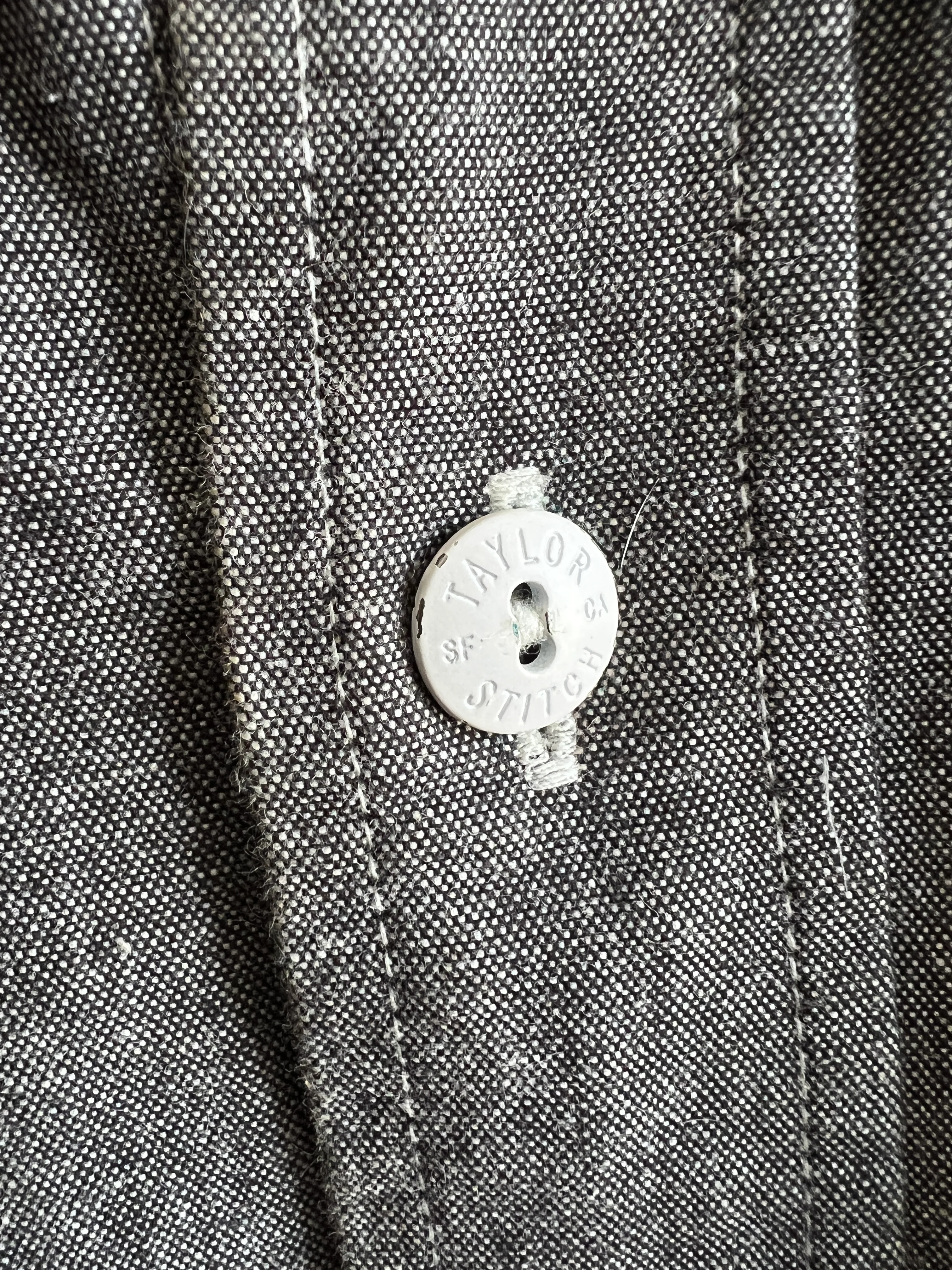 Gently Used - The California - Charcoal Everyday Chambray - 38 - Image 3