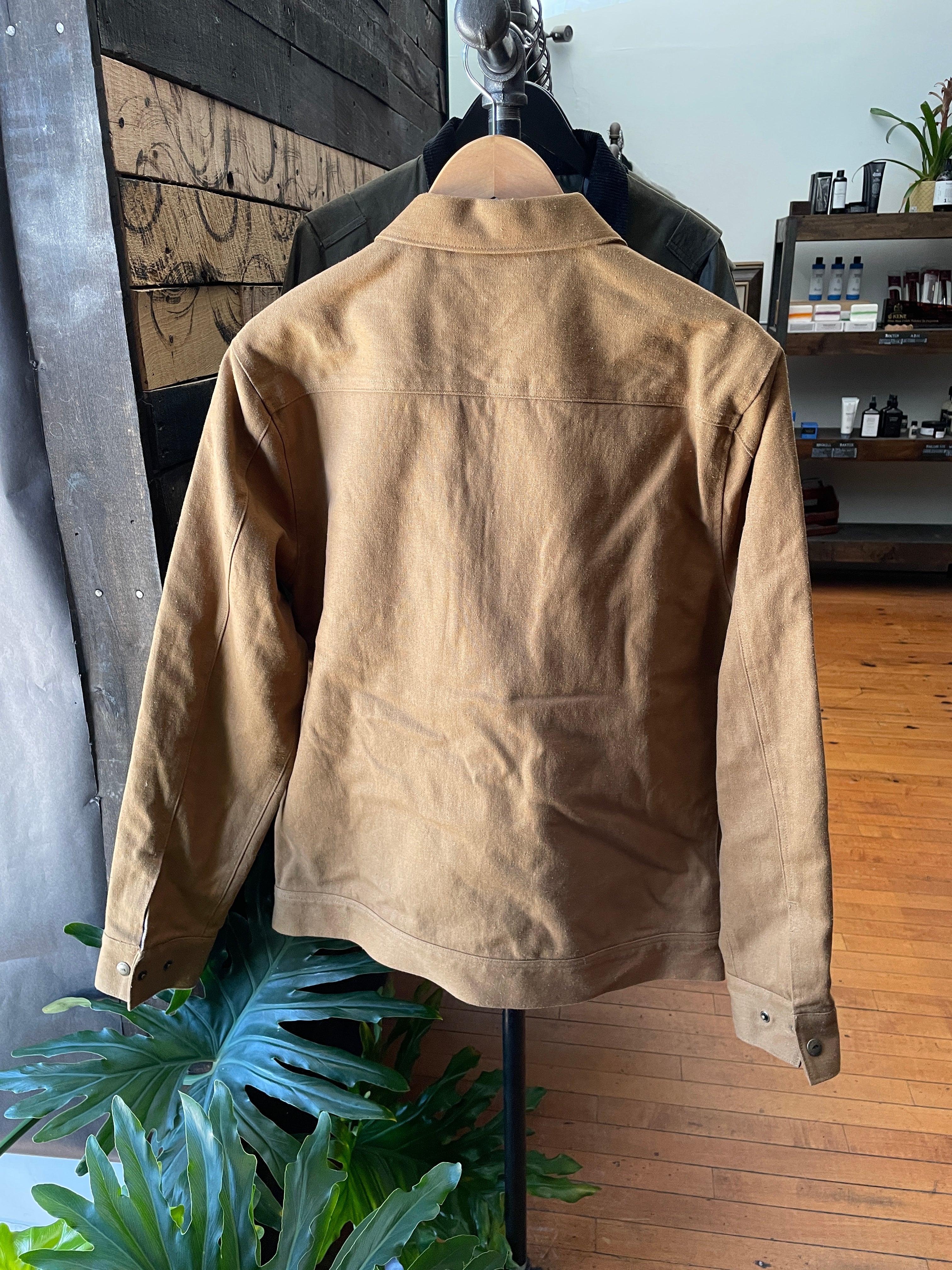 *Gently Used* The Mechanic Jacket Boss Duck - British Khaki - Image 2