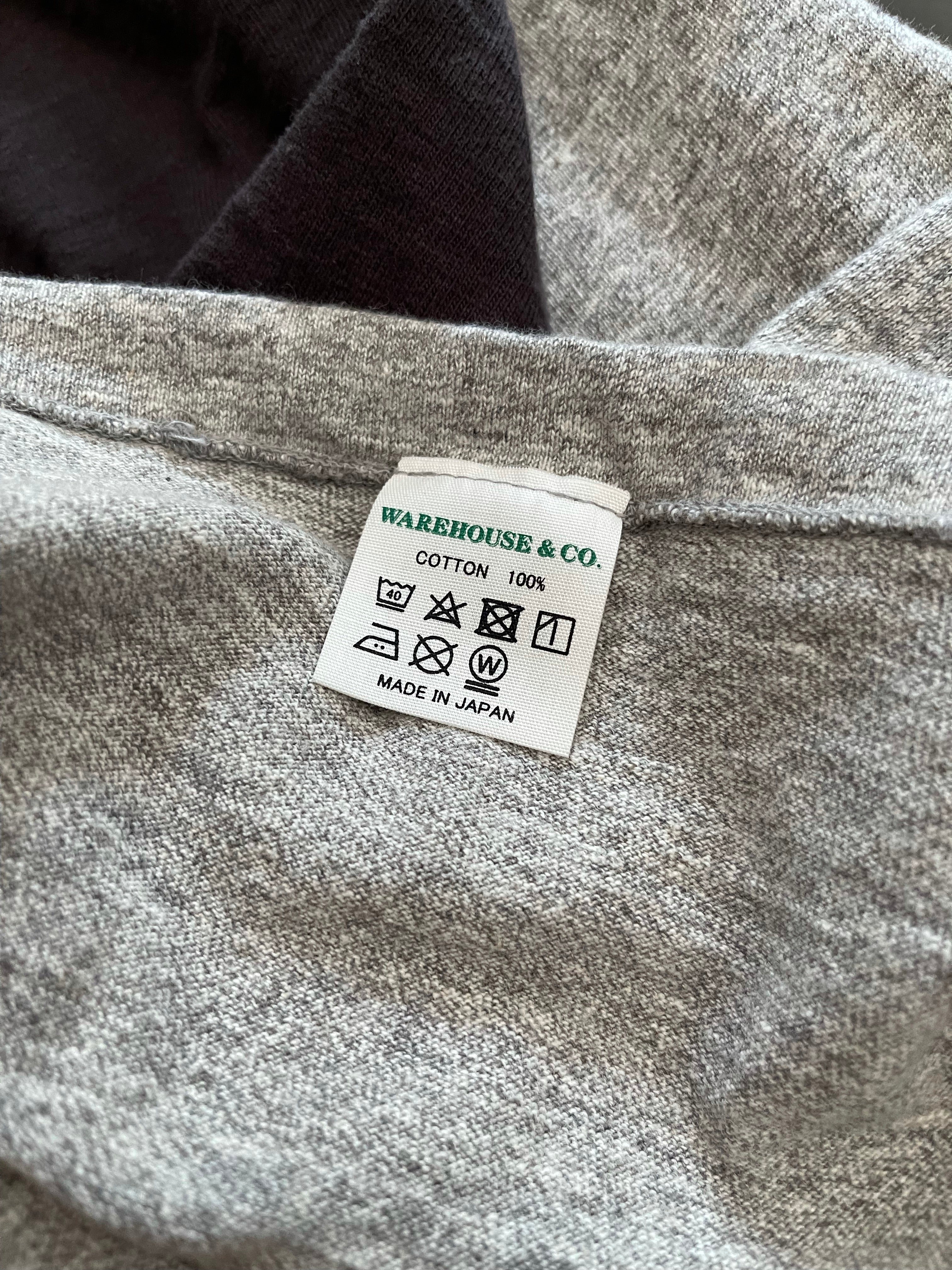 Gently Used Warehouse & Co. Football Tee 2-Pack - Heather Grey & Sumikuro - Image 7